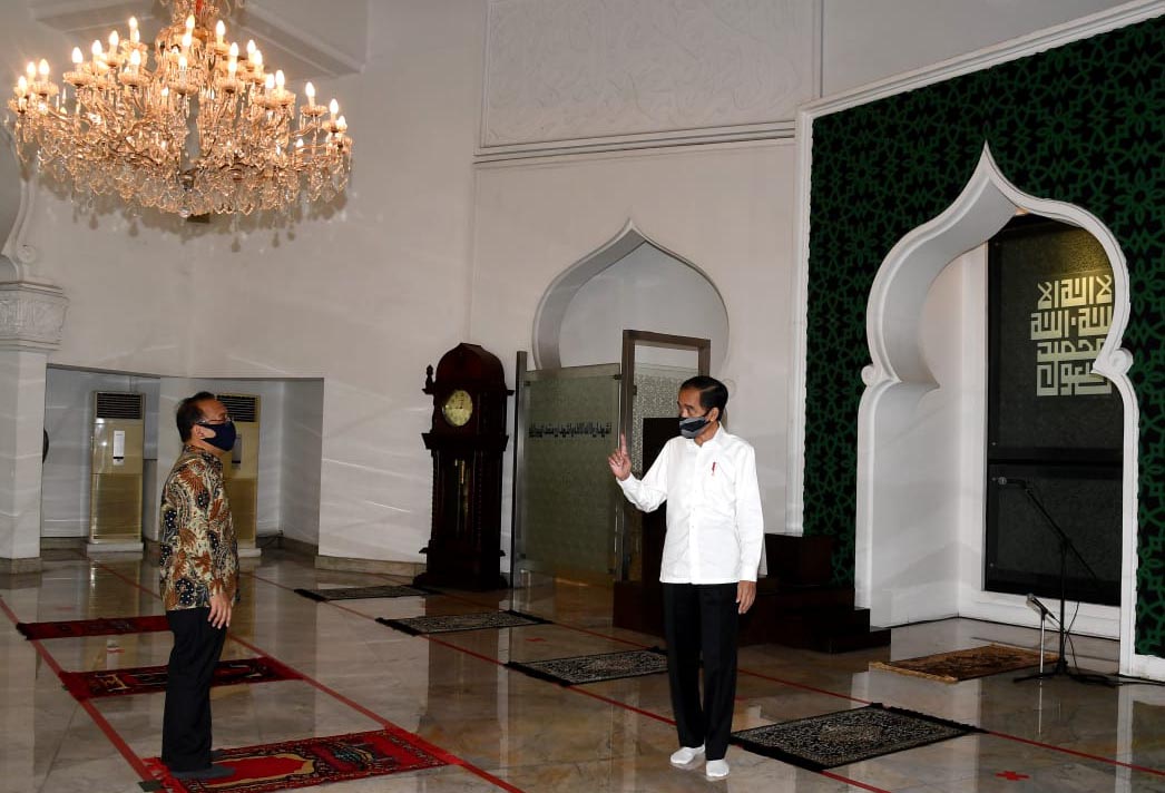 Kenormalan Baru di Kompleks Istana