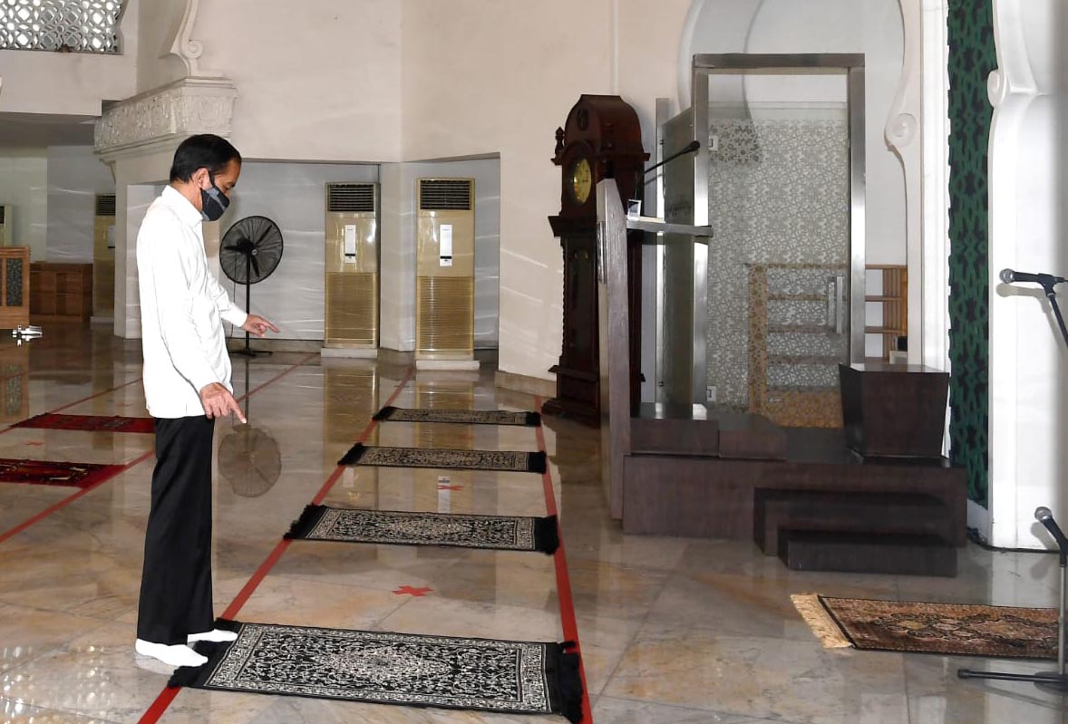 Kenormalan Baru di Kompleks Istana