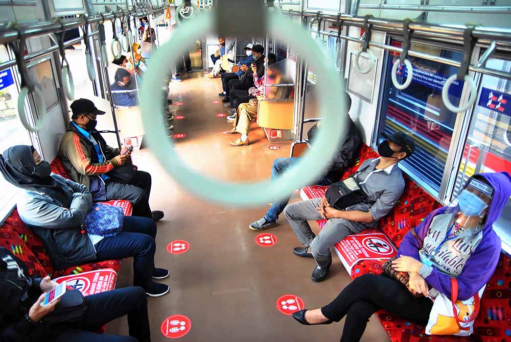 Marka Jarak Penumpang KRL