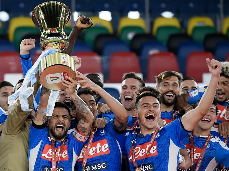Napoli Juara Coppa Italia Lewat Gol Adu Finalti