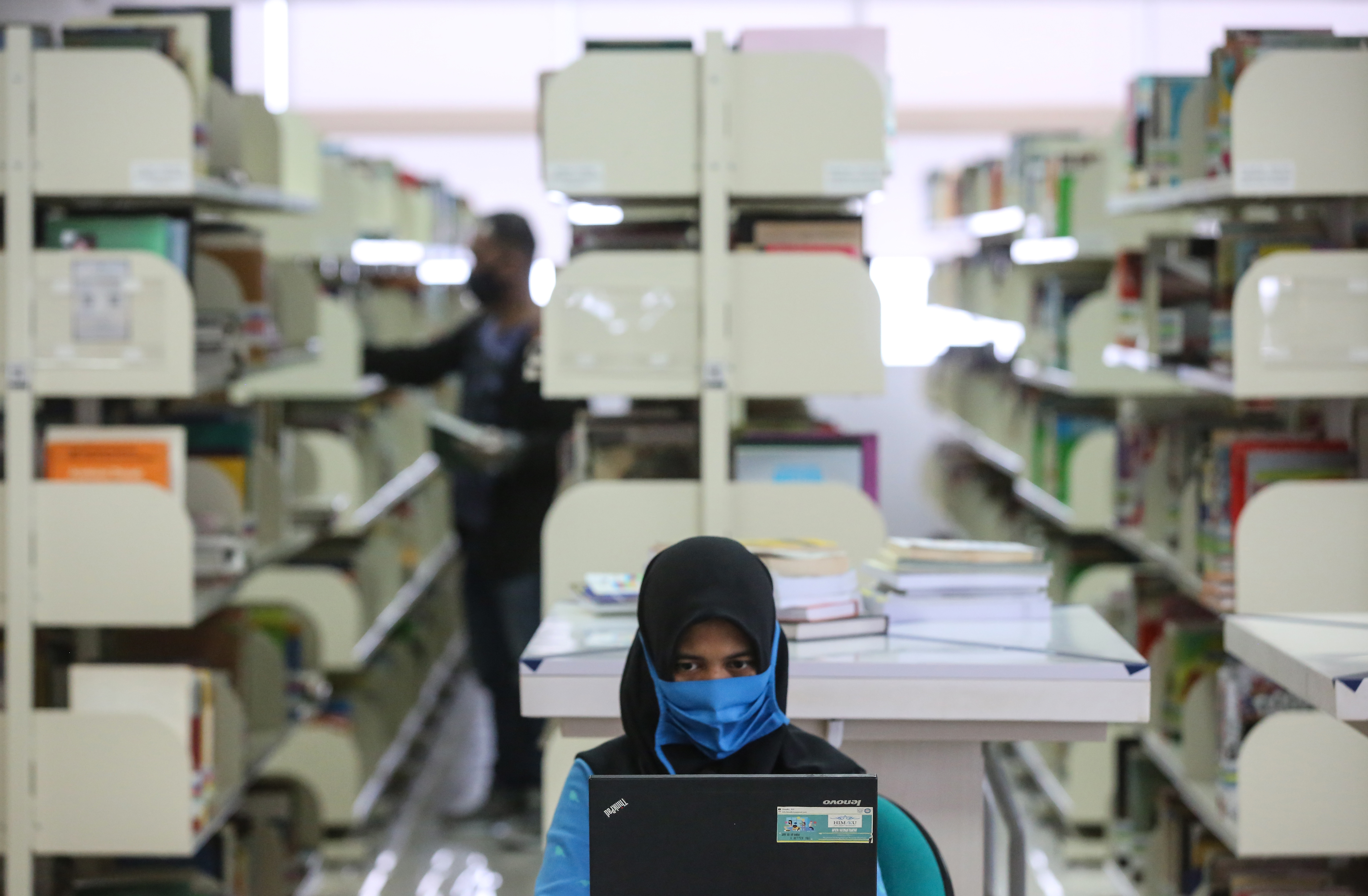 Perpustakaan Nasional Dibuka, Membatasi 1000 Pengunjung