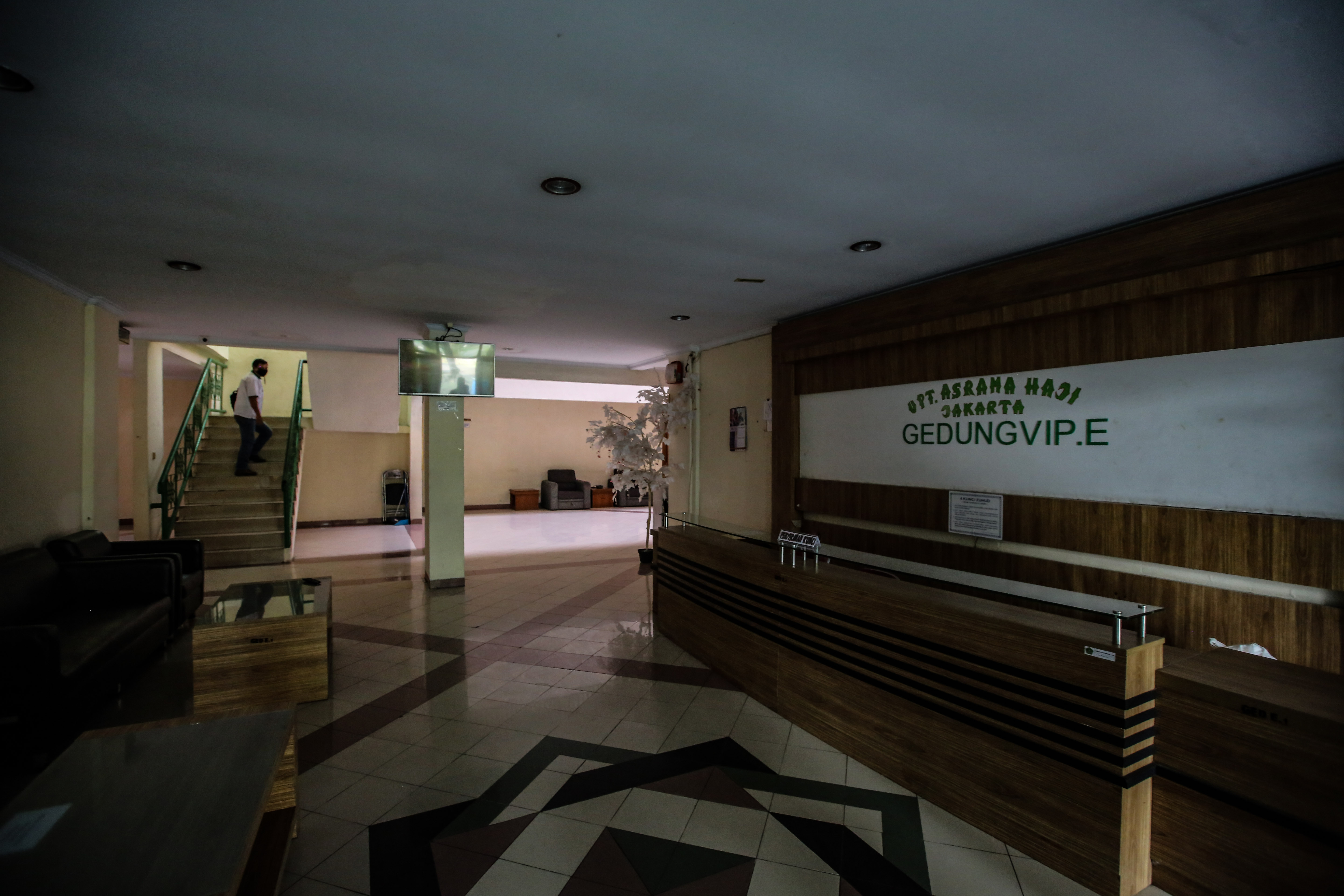 Sepi Jamaah di Asrama Haji