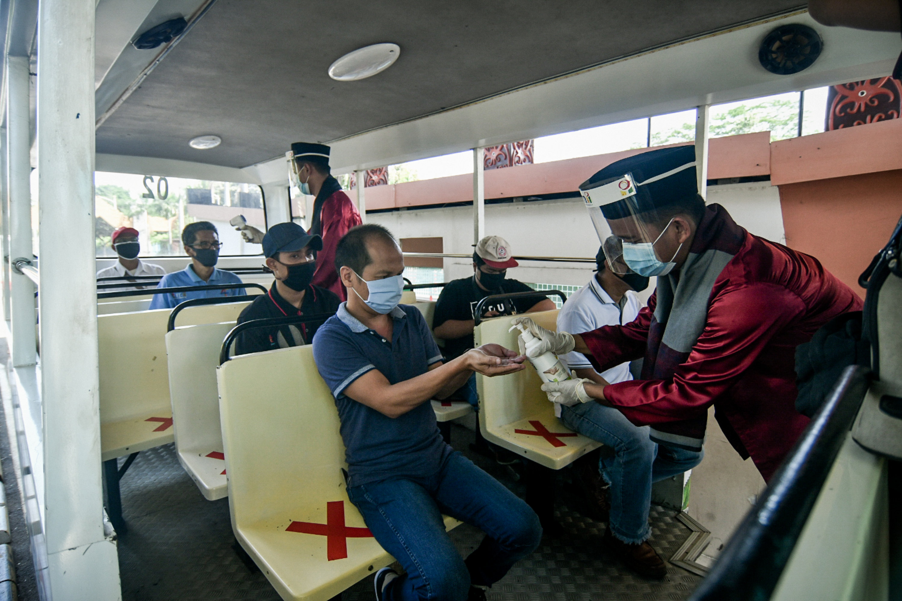 Simulasi TMII Menyambut Kenormalan Baru