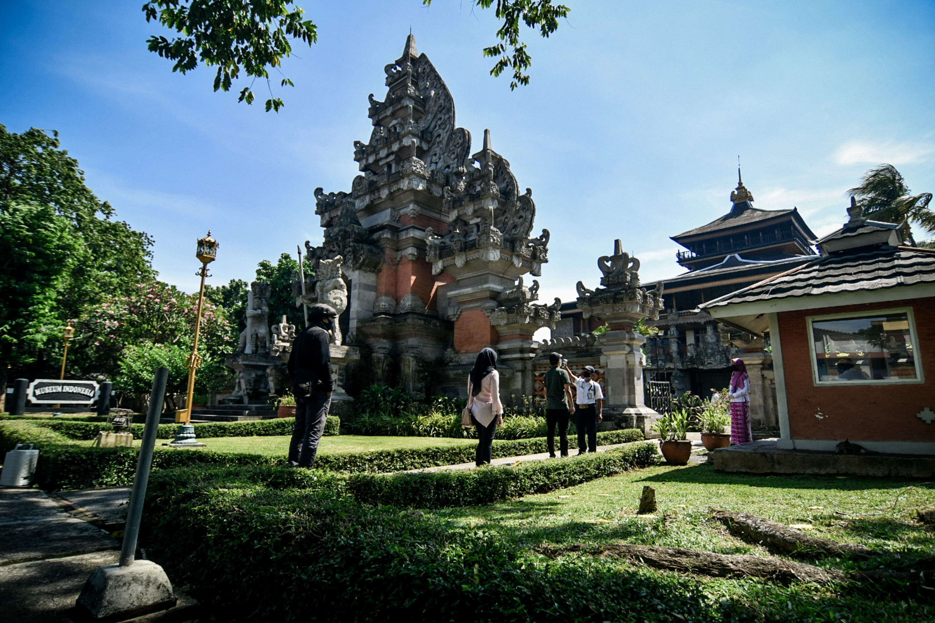 Simulasi TMII Menyambut Kenormalan Baru