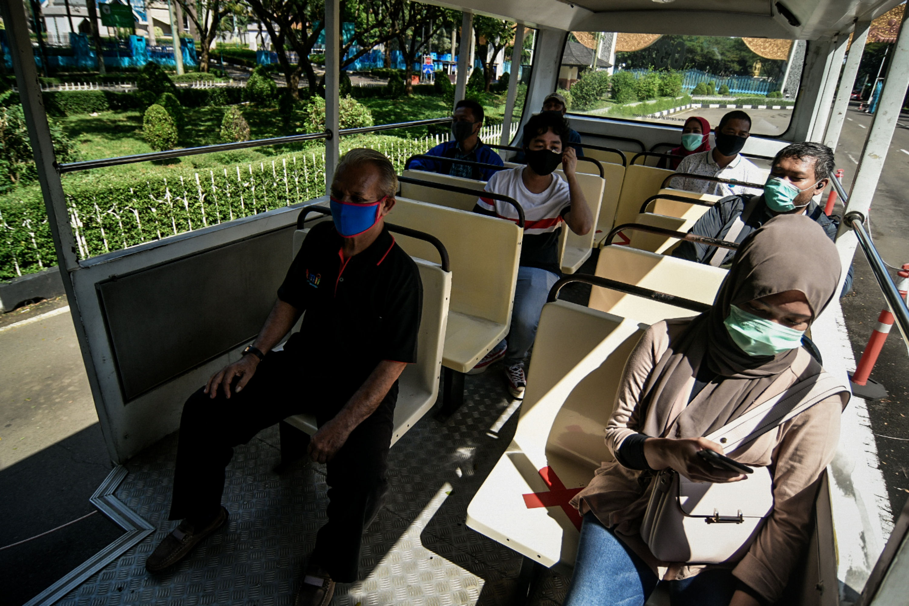 Simulasi TMII Menyambut Kenormalan Baru