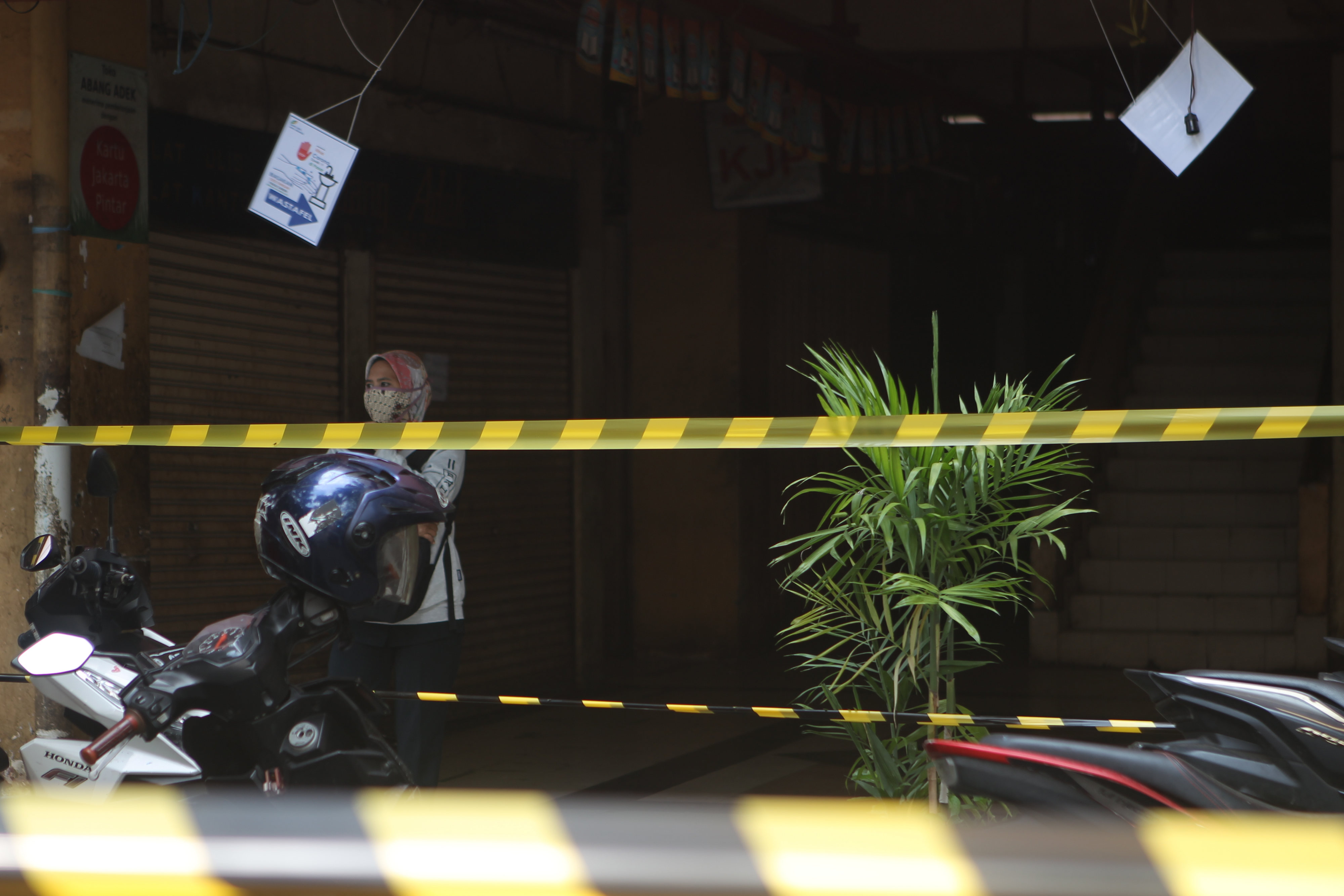 Penutupan Pasar Kebayoran Lama