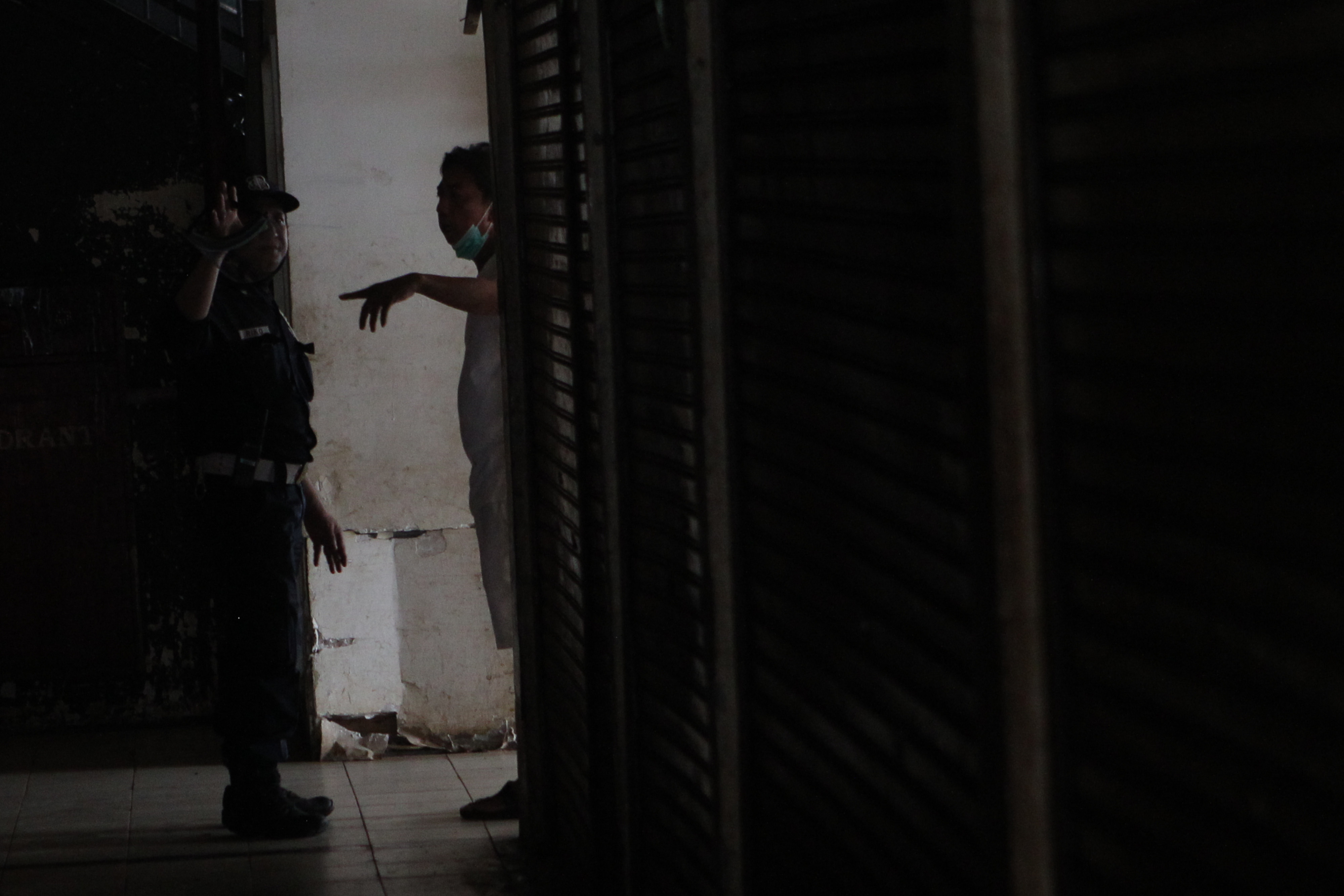 Penutupan Pasar Kebayoran Lama