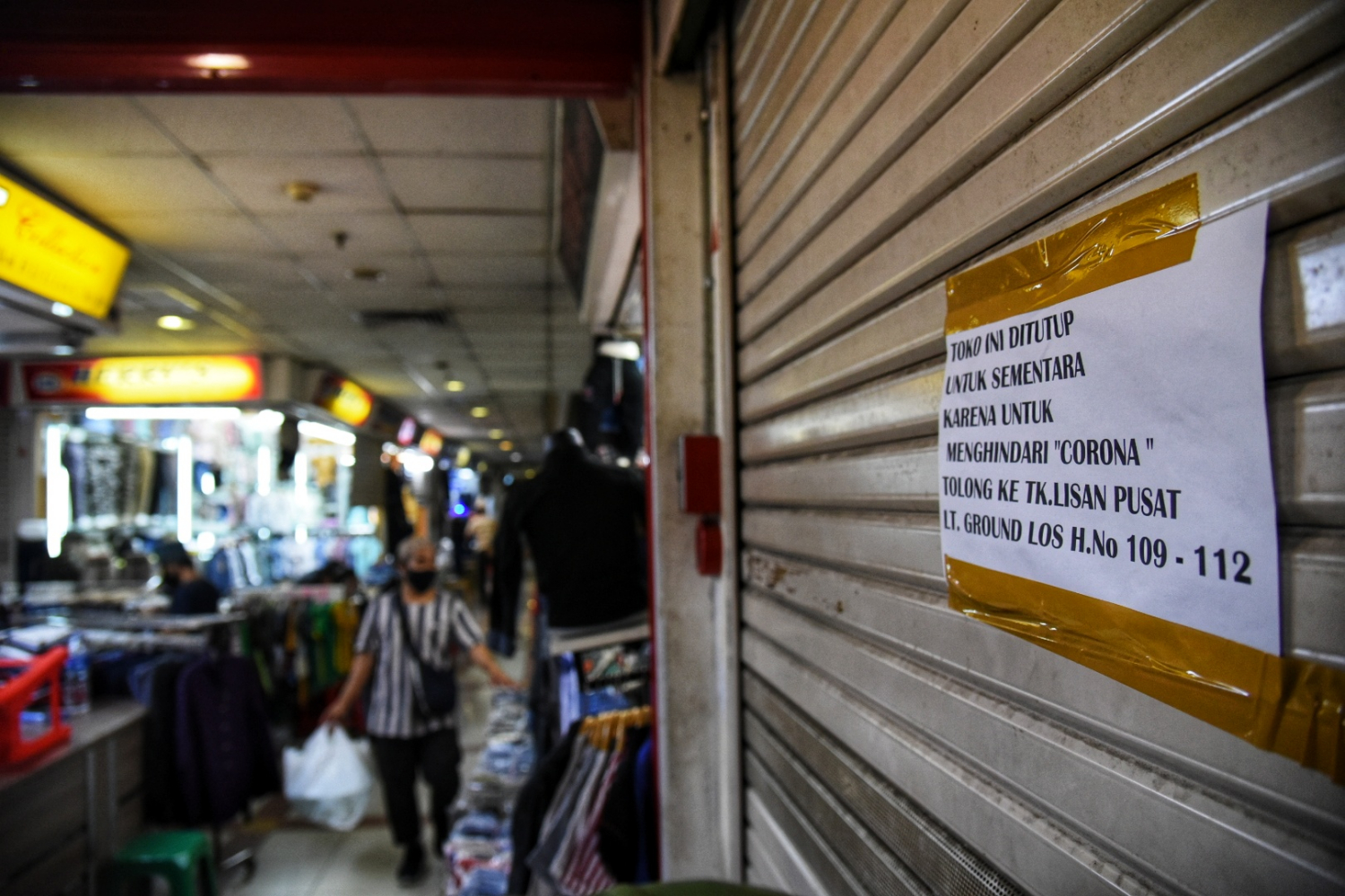 10 Pedagang Positif Covid-19, Blok A dan Blok B Tanah Abang Tutup