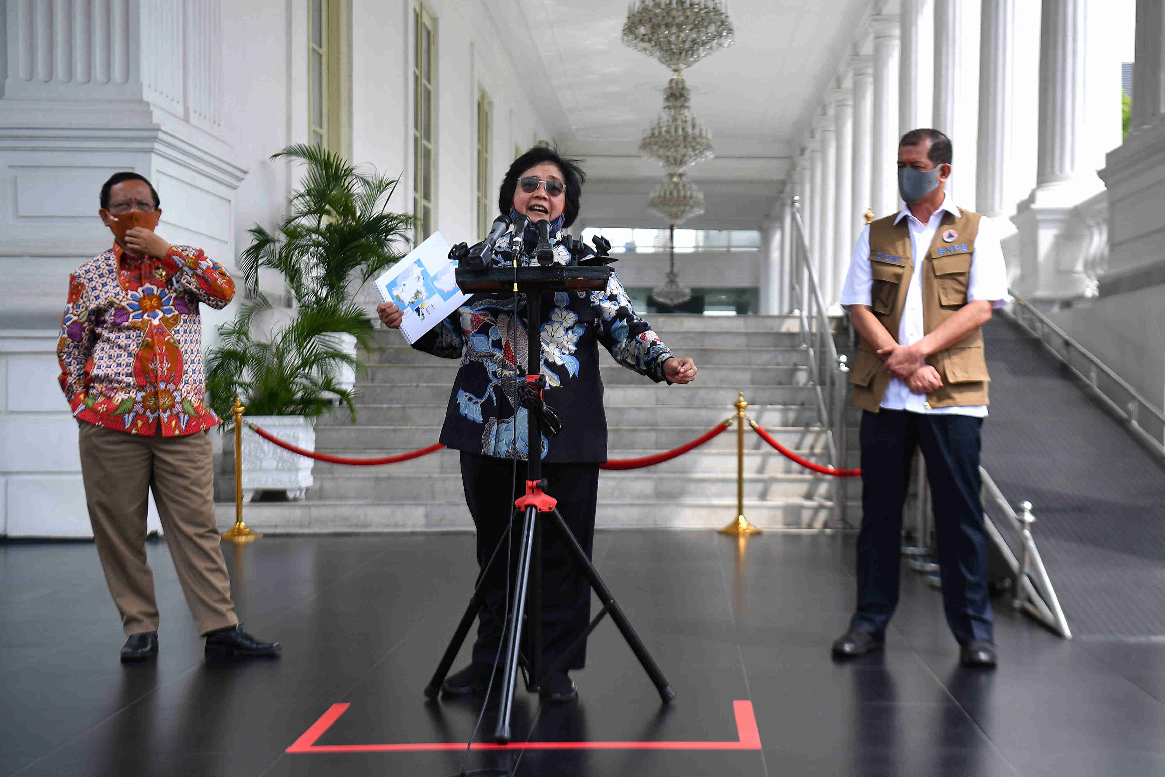 Menteri LHK Paparkan Antisipasi Karhutla  