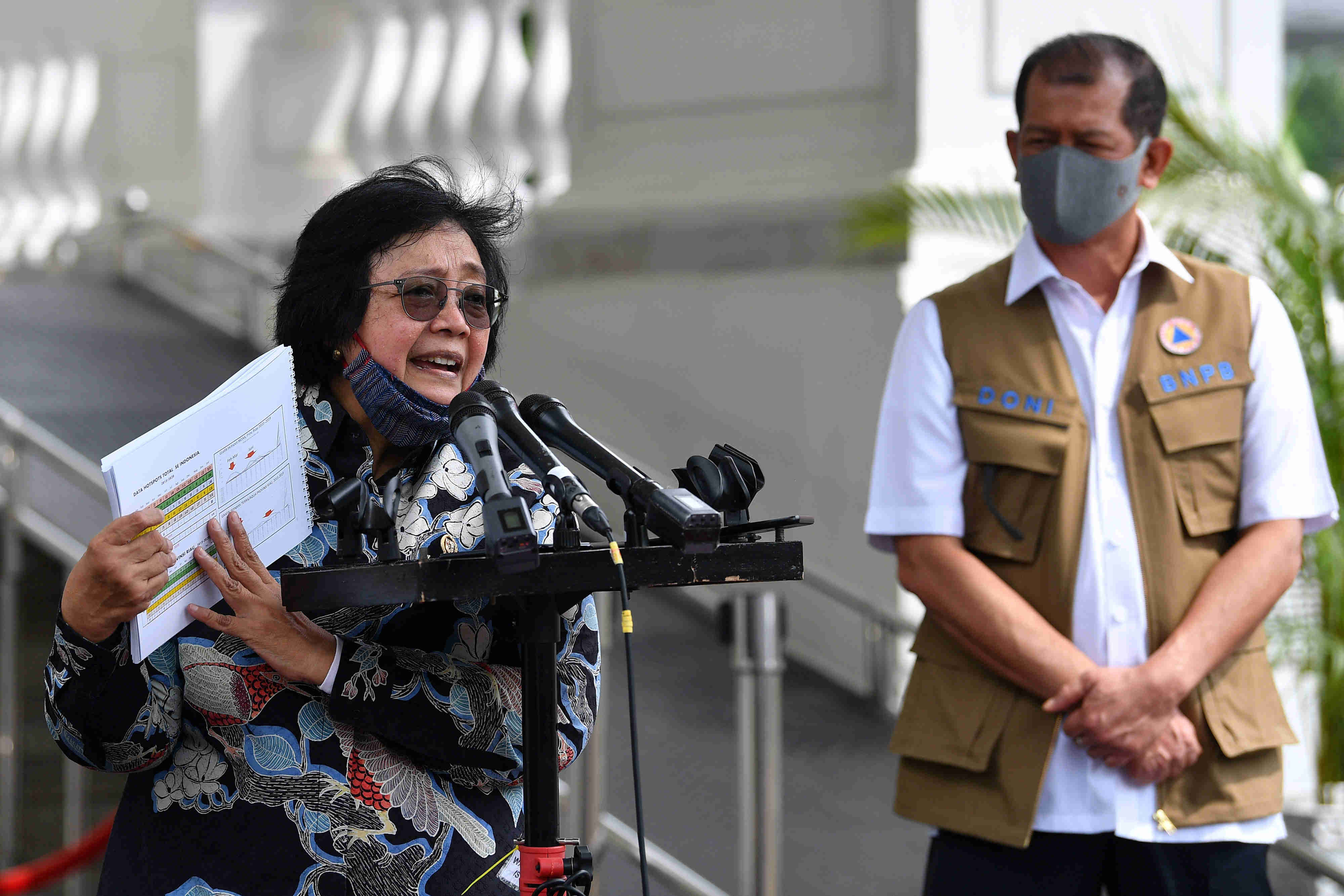 Menteri LHK Paparkan Antisipasi Karhutla  