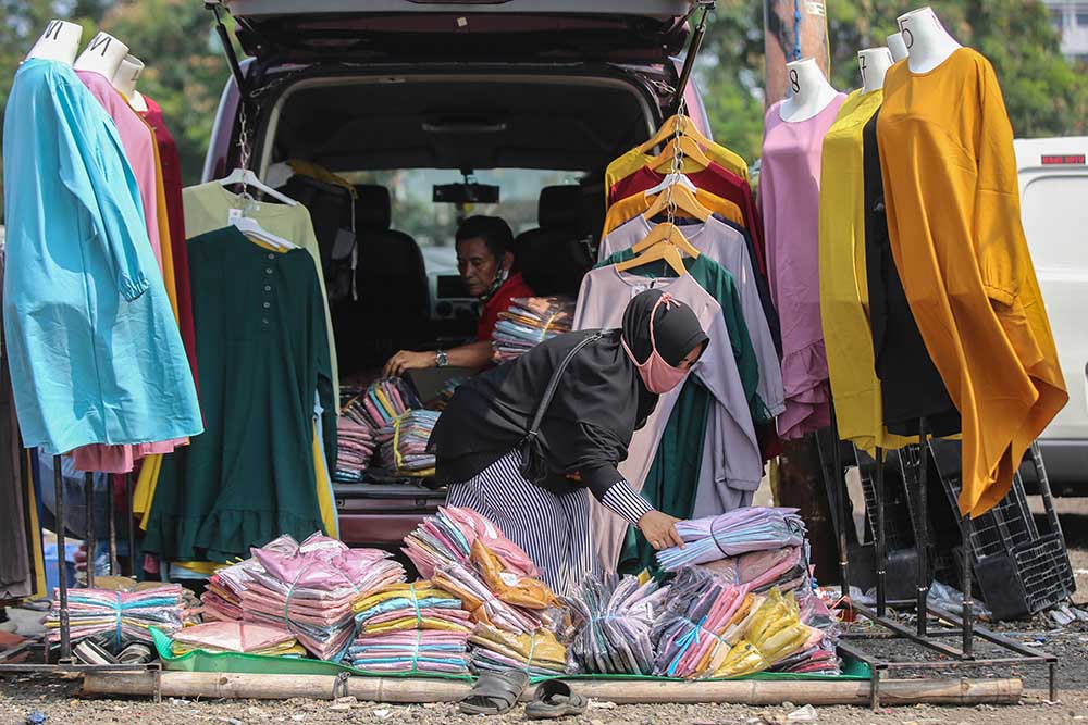 Pedagang Pasar Tasik Kembali Menggelar Dagangan