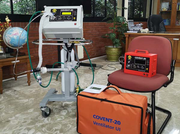 UI Siap Distribusikan Ventilator Lokal Covent-20