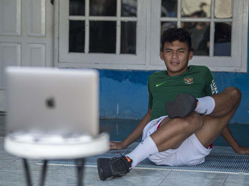 Pemusatan Latihan Timnas U-19 Secara Virtual