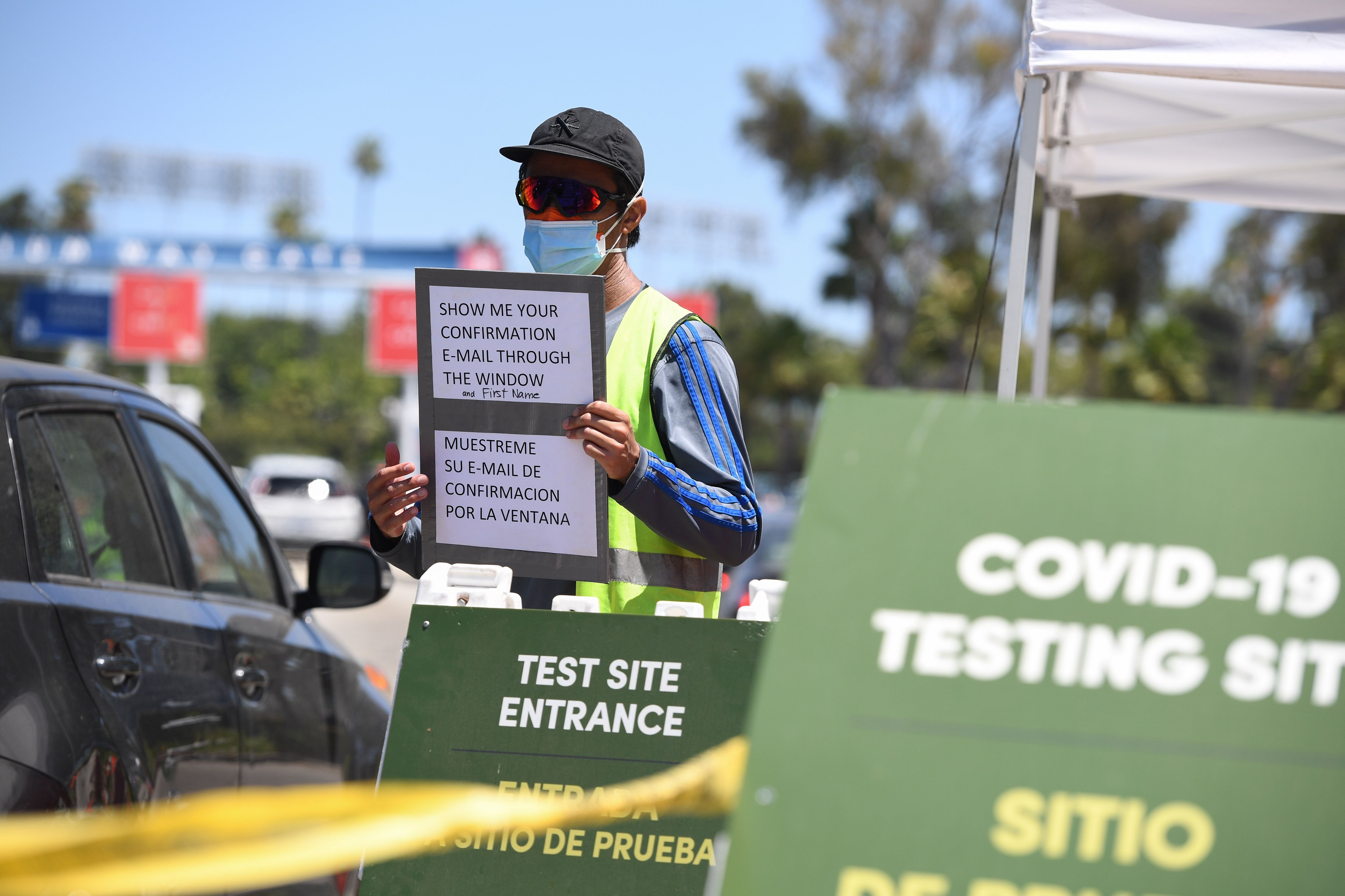 Test Covid-19 di California