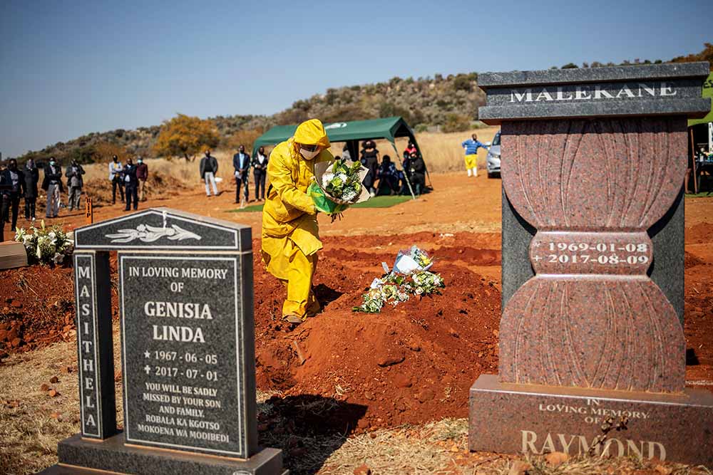 Kematian Akibat Covid-19 di Afrika Selatan Melonjak