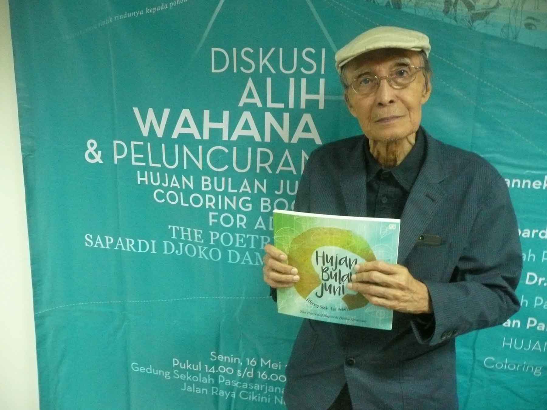 Sastrawan Sapardi Djoko Damono Meninggal Dunia