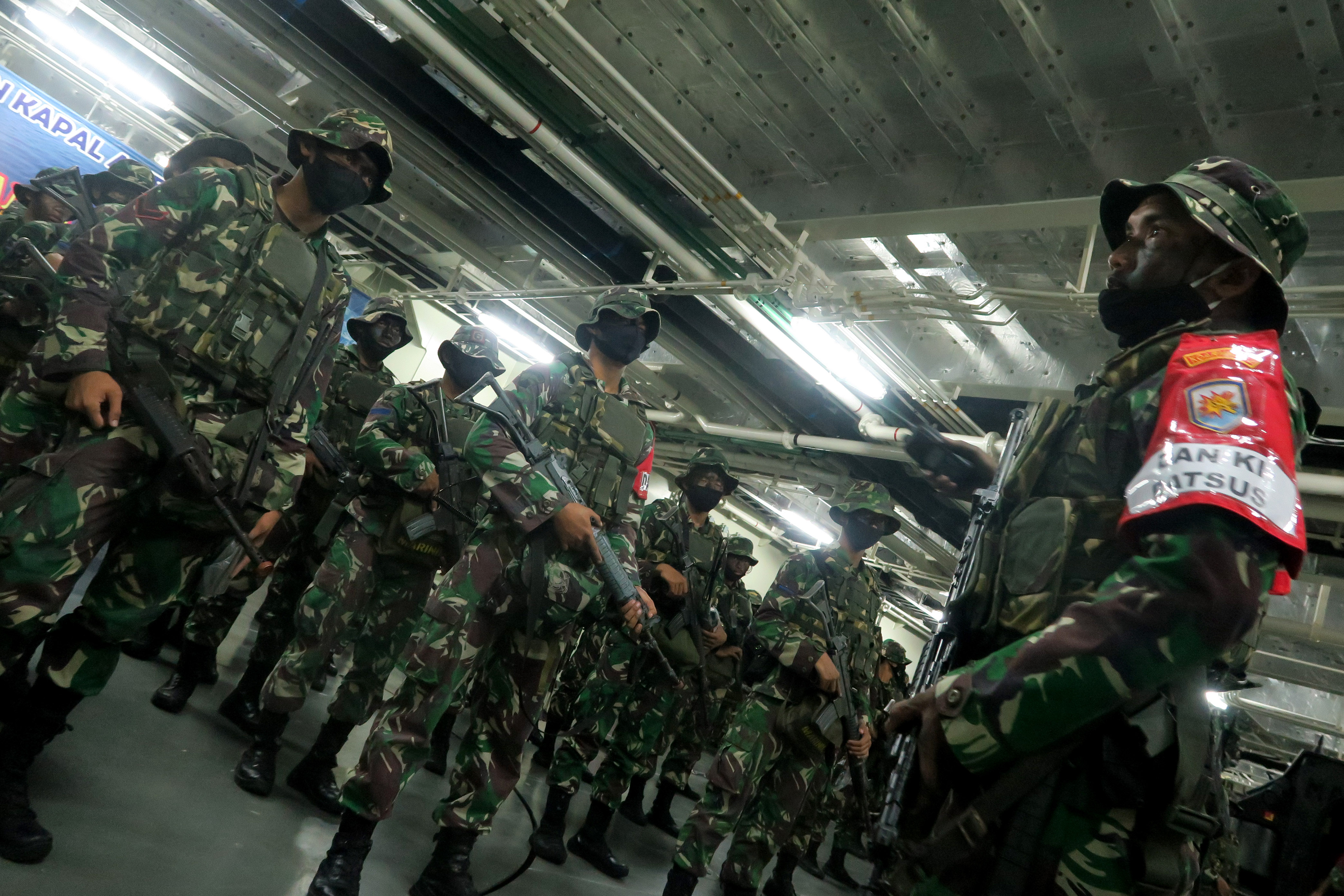 Latihan Satuan Lanjutan Korps Marinir