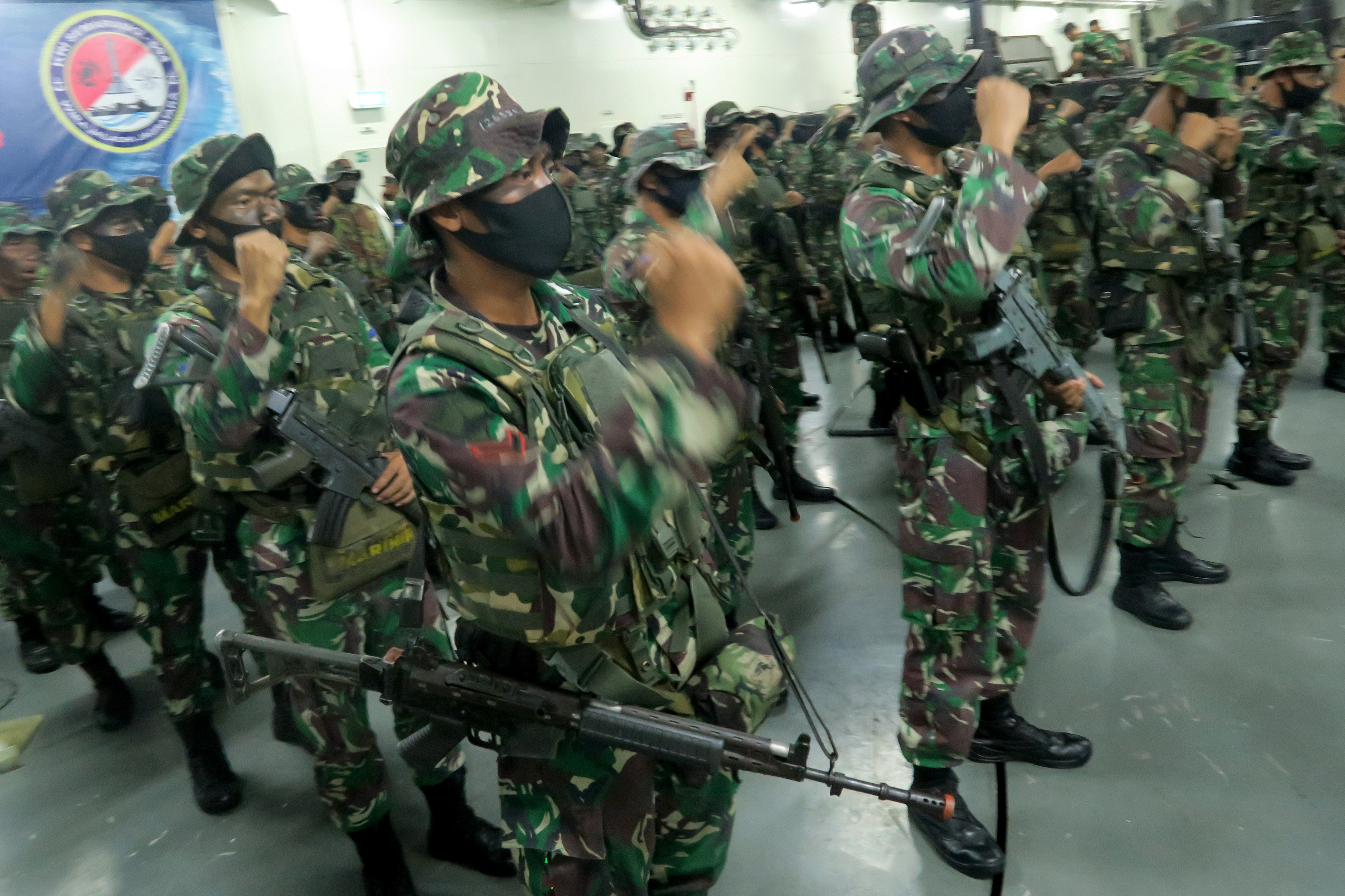 Latihan Satuan Lanjutan Korps Marinir