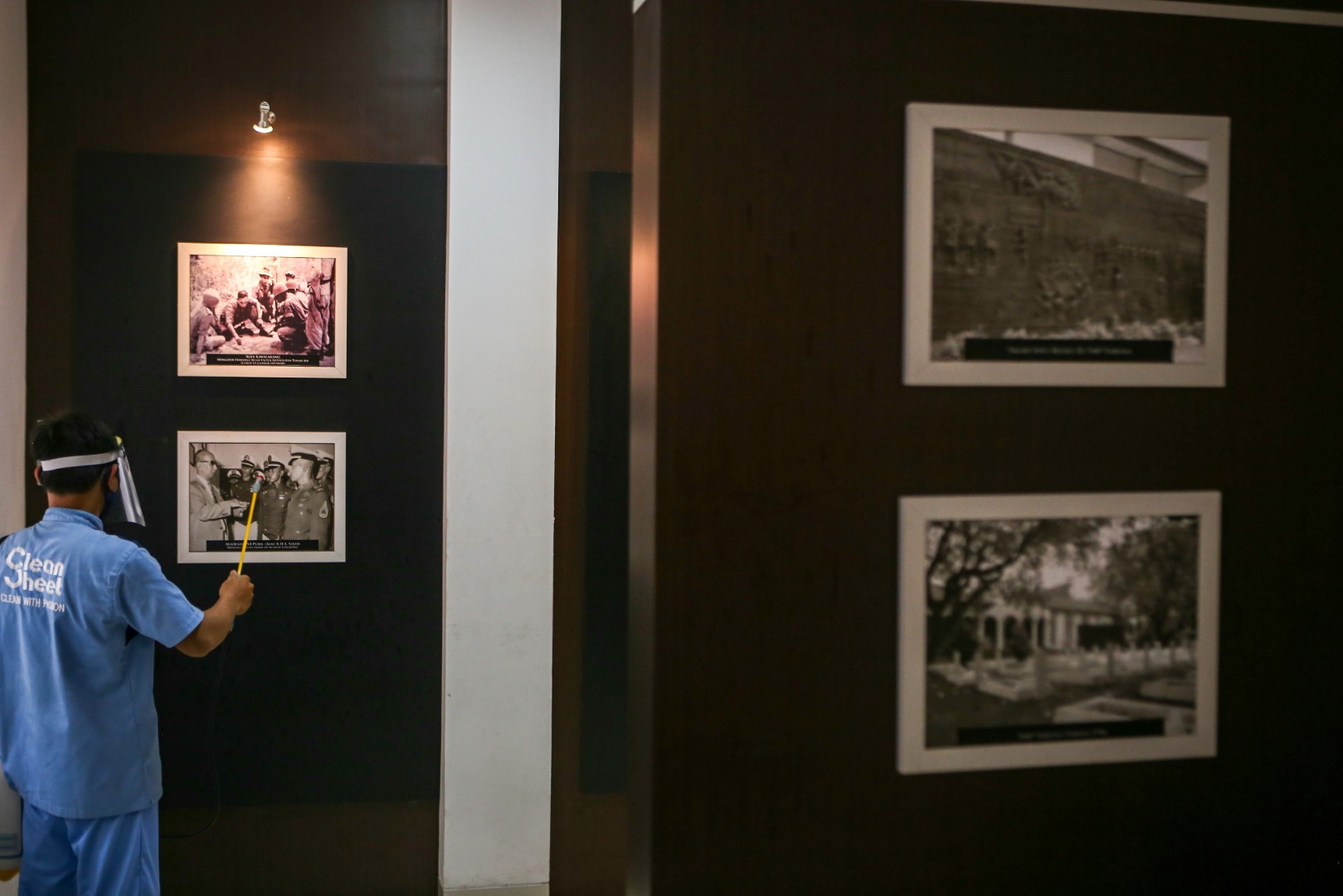 Aksi Bersih Museum Juang Taruna