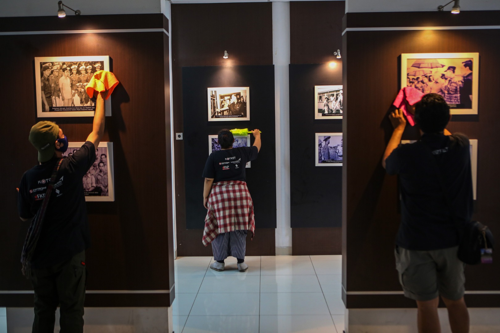 Aksi Bersih Museum Juang Taruna