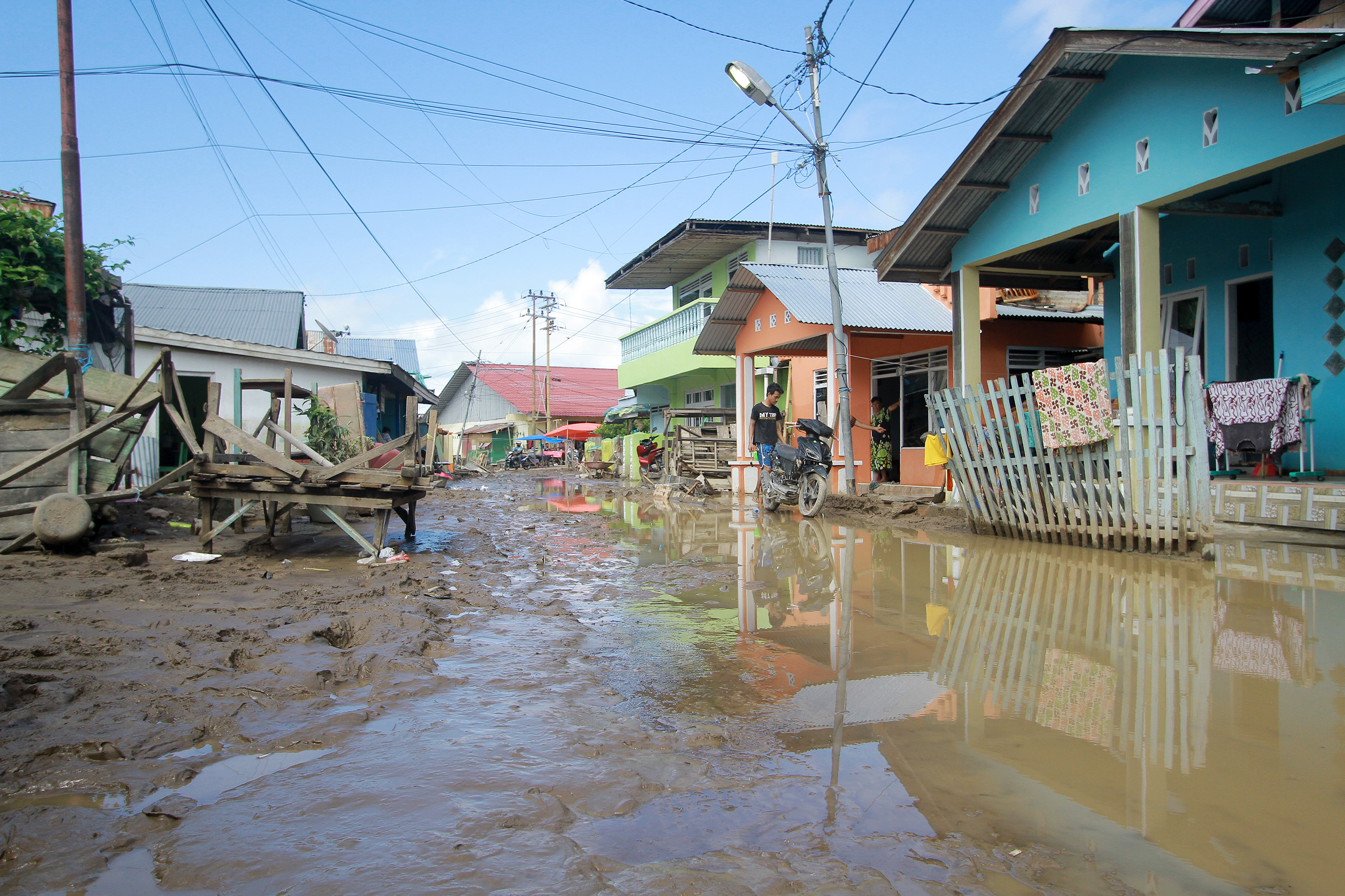Banjir di  Gorontalo Mulai Surut 