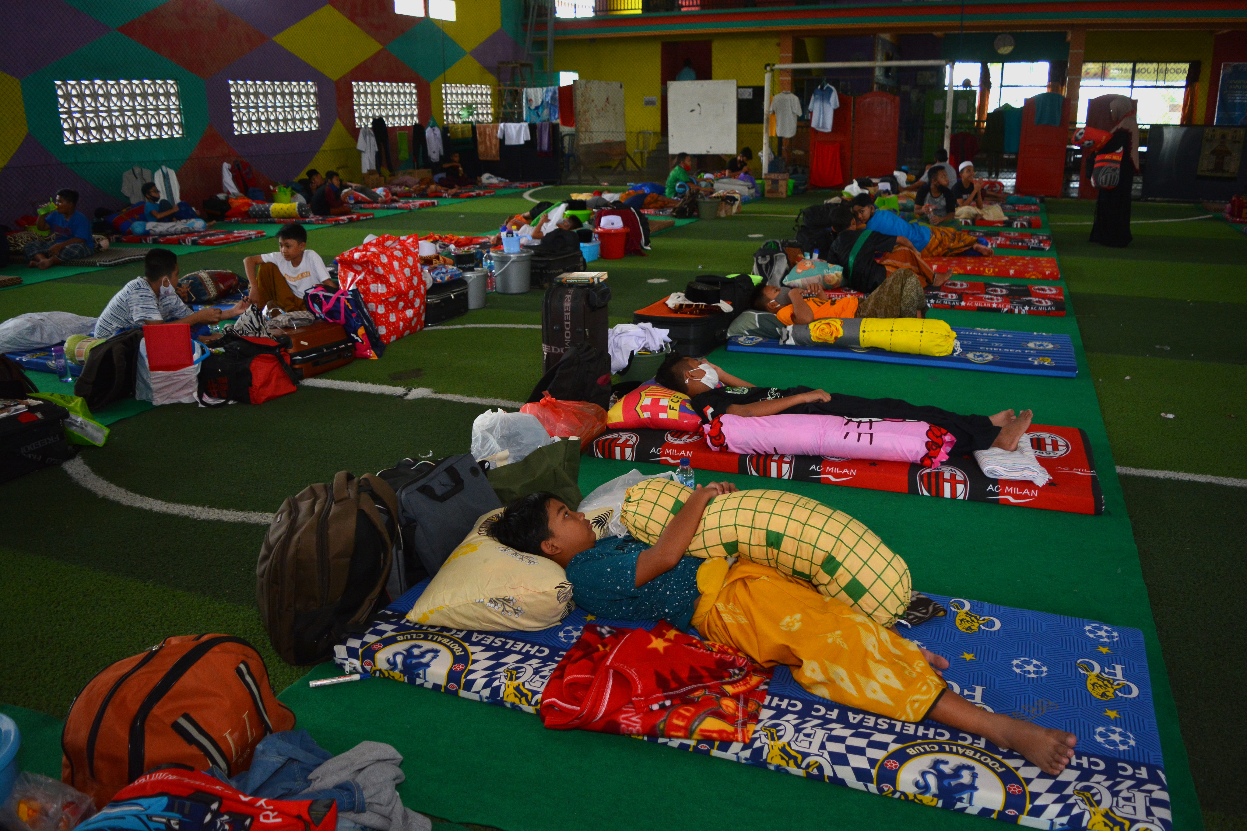 Isolasi Mandiri Santri di Jombang