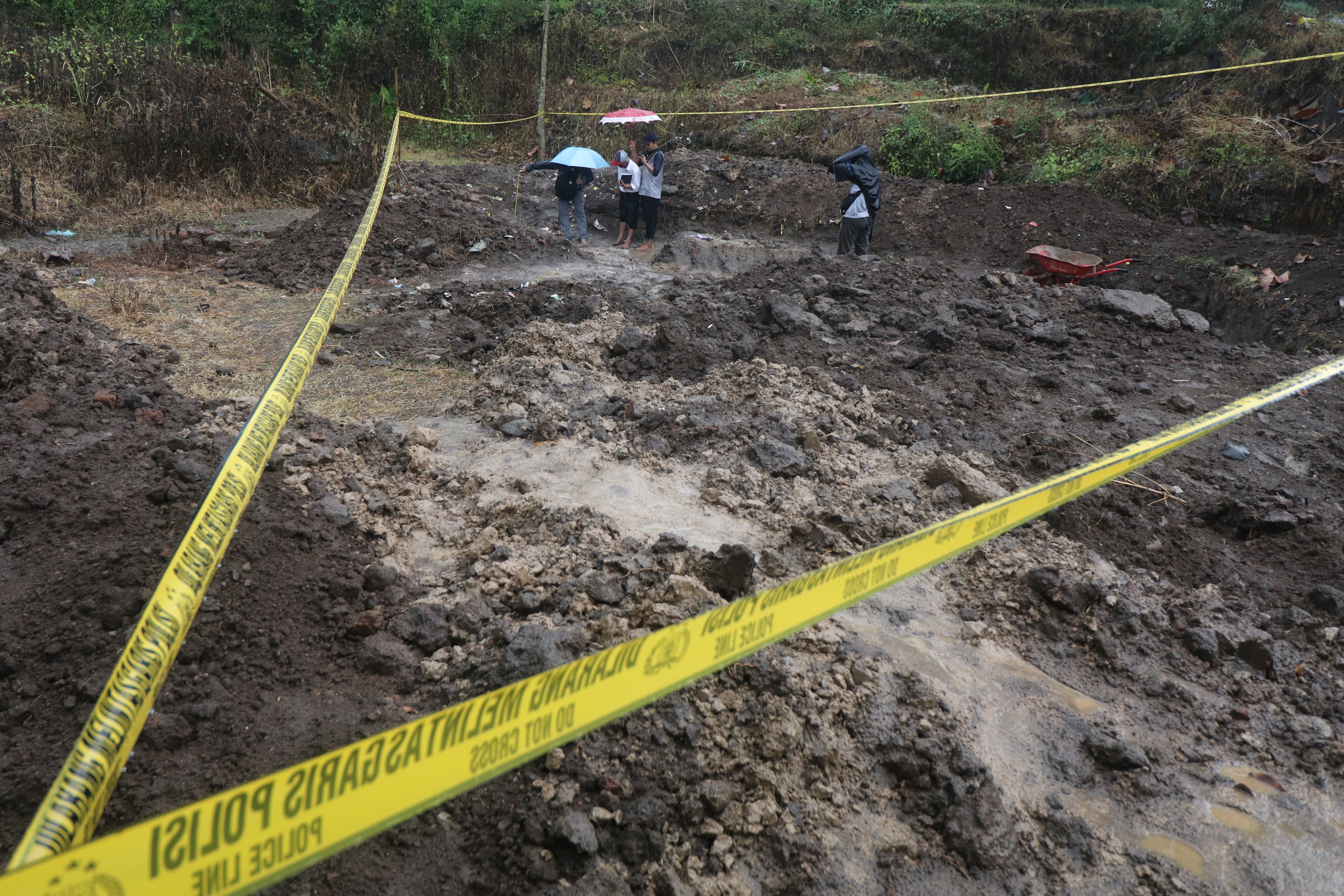 Penemuan Struktur Bangunan Kuni di Kediri