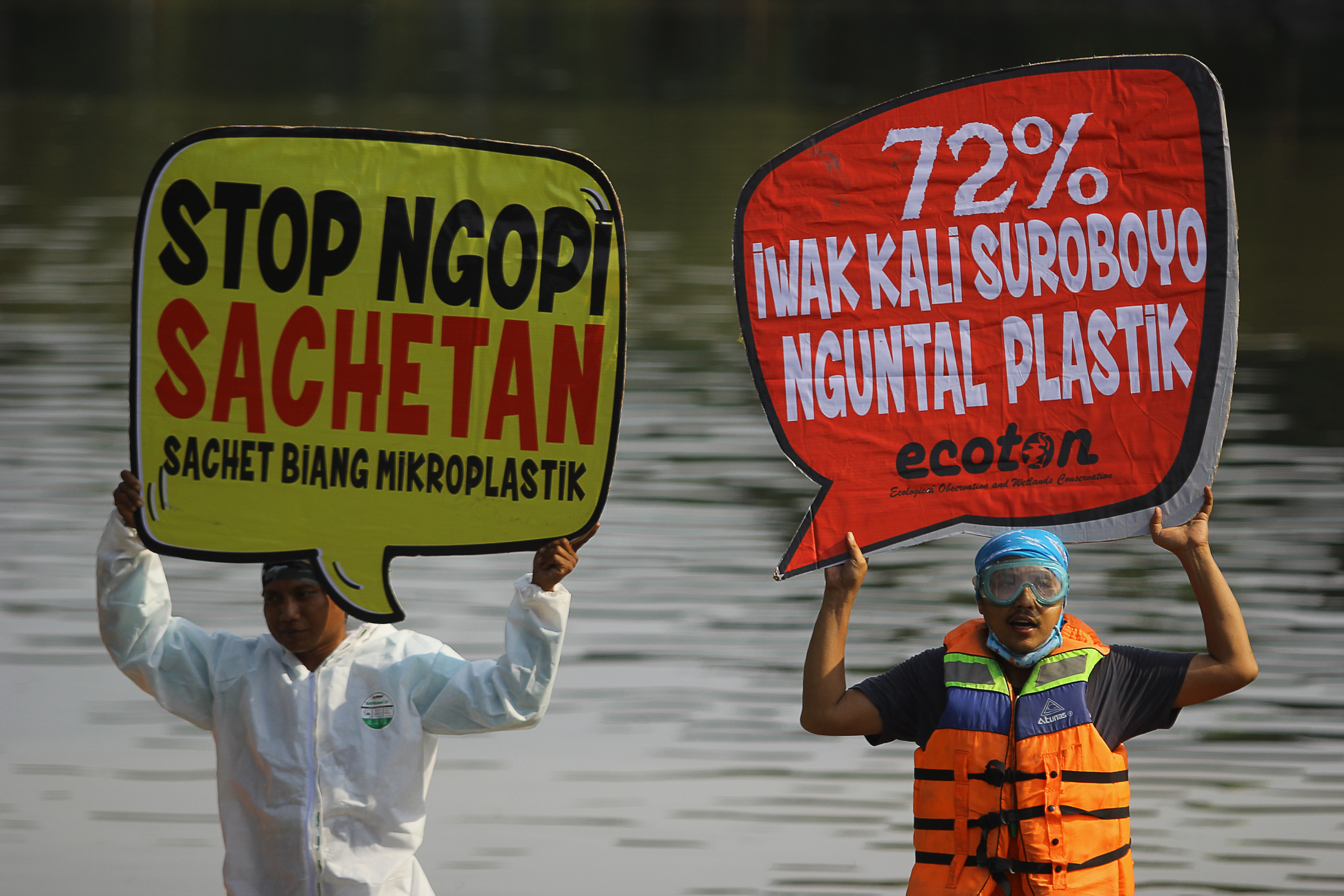 Aksi Keprihatinan Pencemaran Mikroplastik