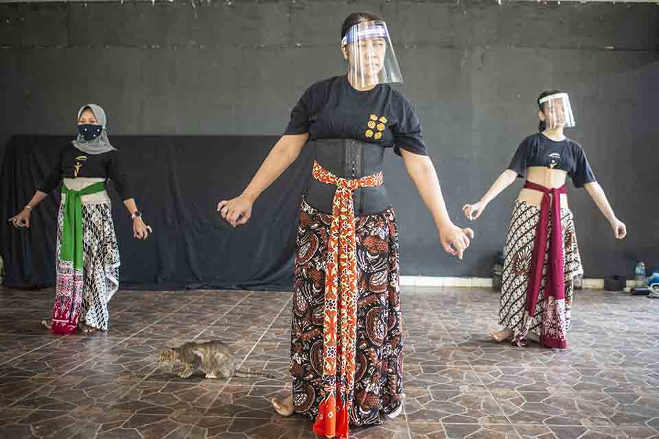 Latihan Tari di Tengah Pandemi