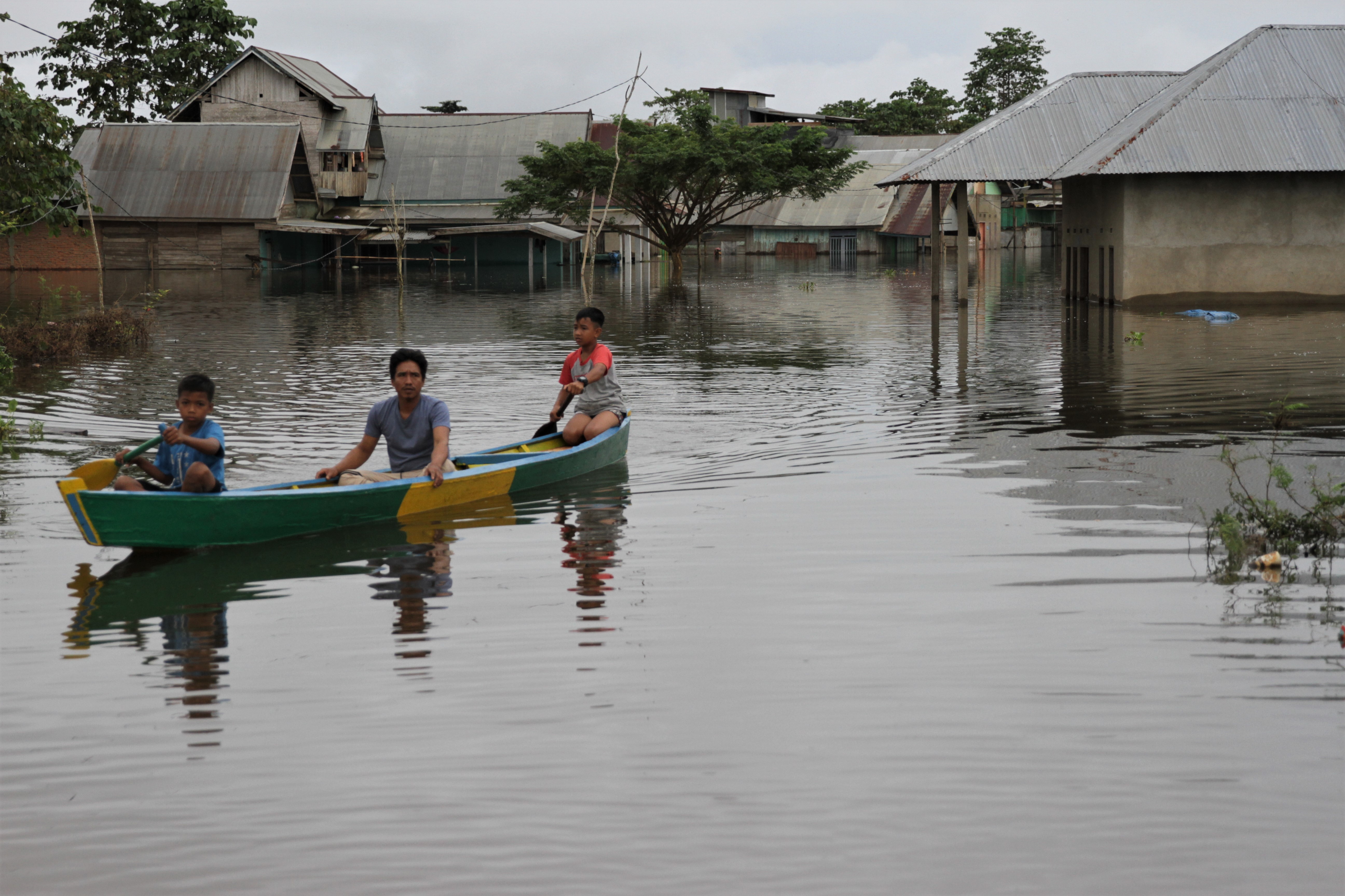 Banjir Masih Menggenangi Kabupaten Kanowe