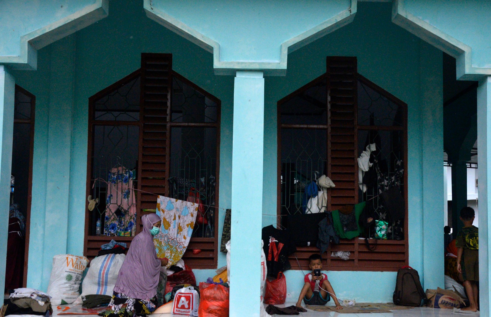 Pengungsi Korban Banjir Bandang Masamba