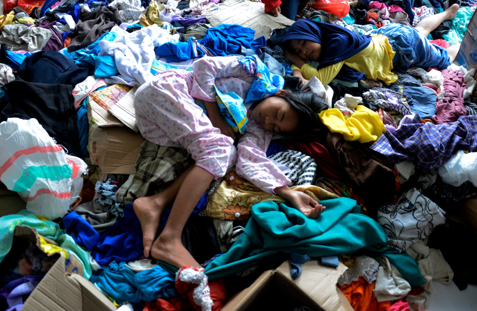 Pengungsi Korban Banjir Bandang Masamba