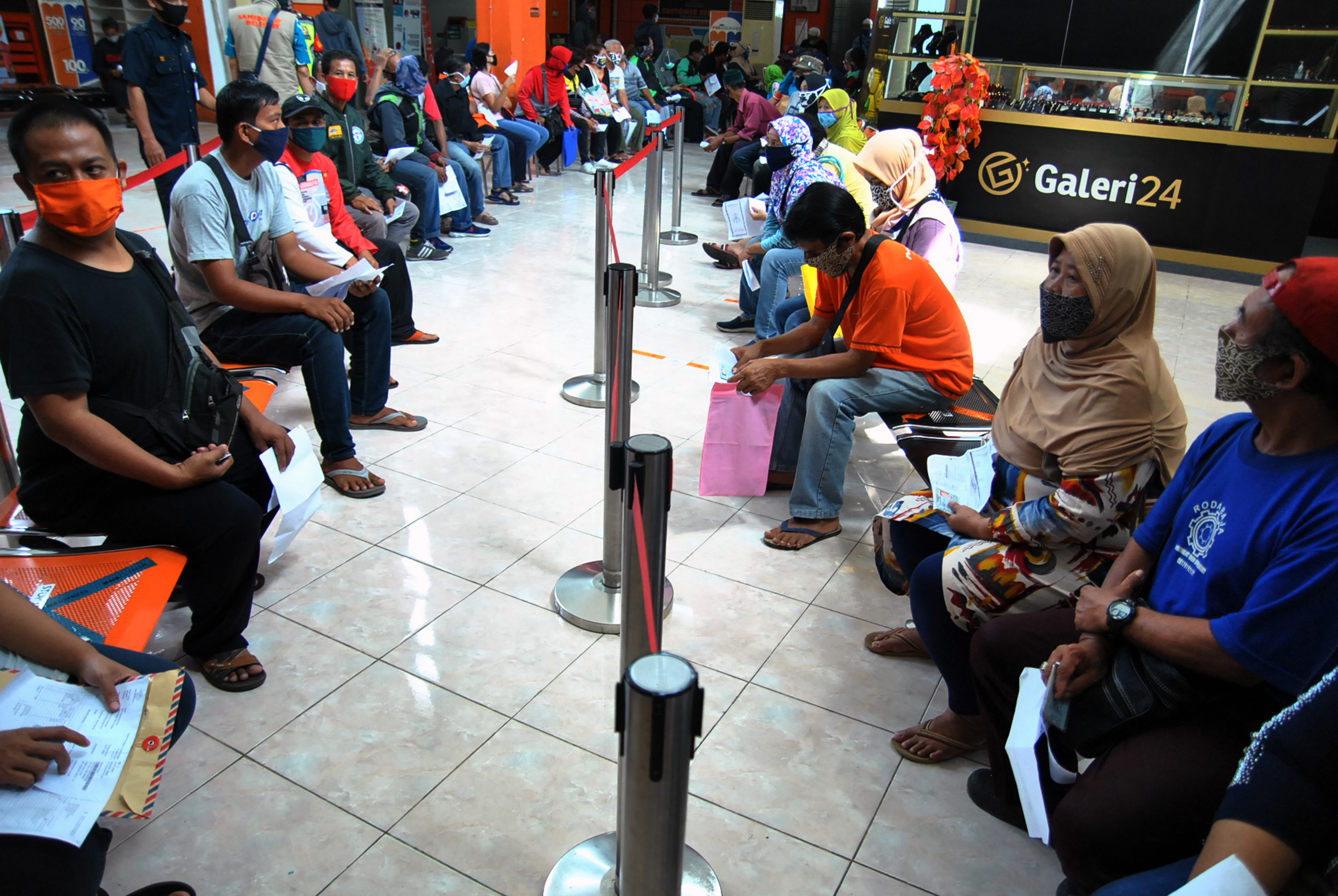 Penerimaan Bansos di Kota Bogor