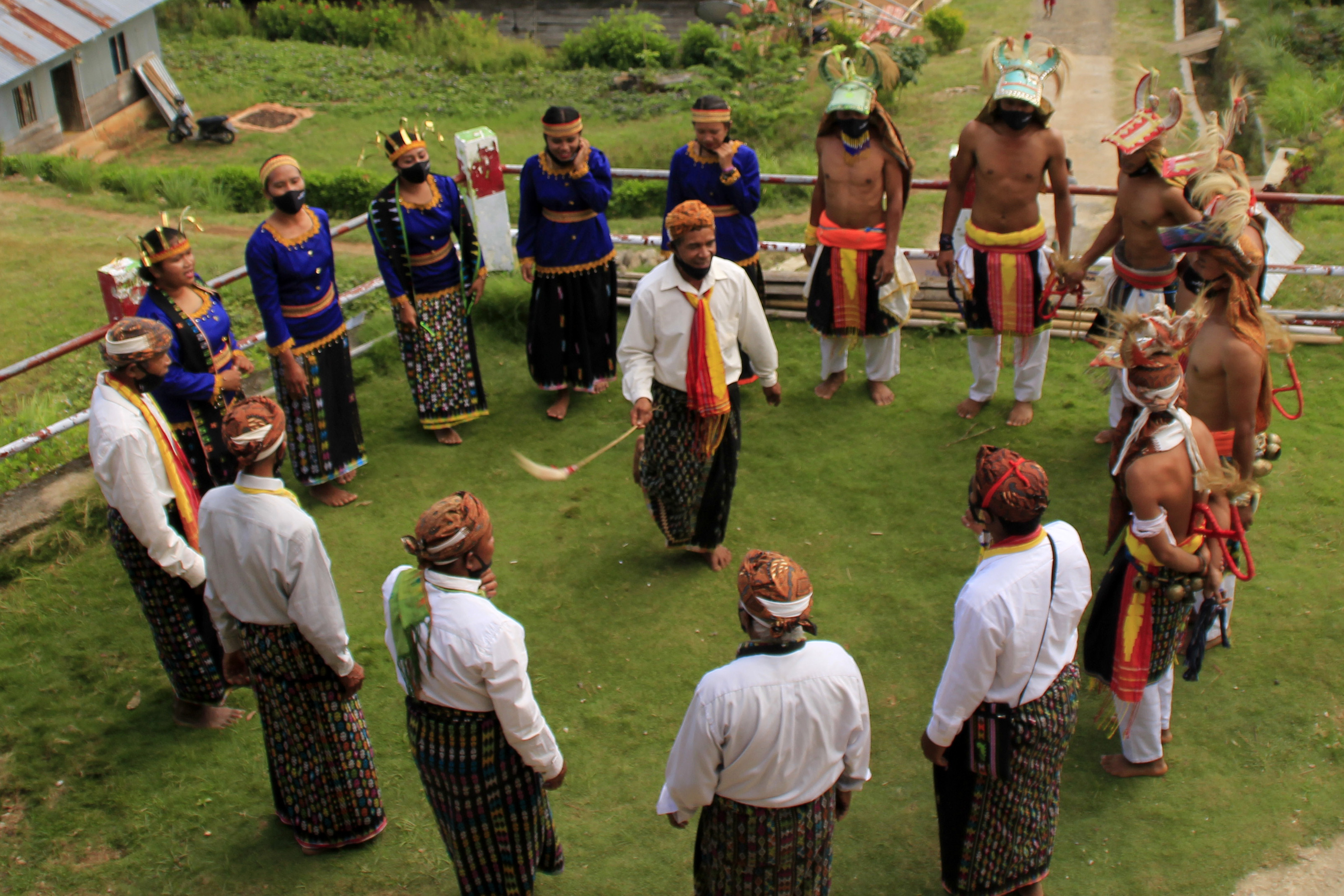Tarian Perang  Masyarakat Manggarai