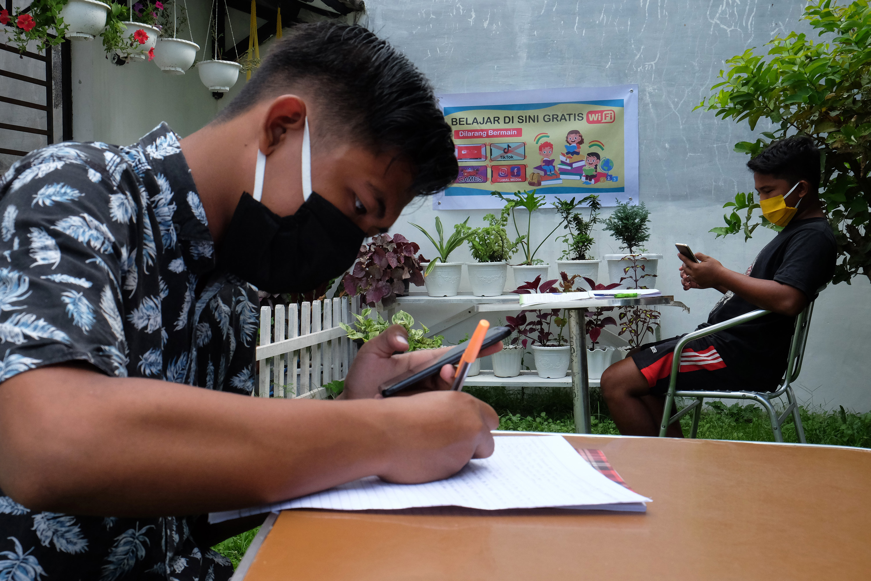 Jaringan Internet Gratis Untuk Siswa Belajar