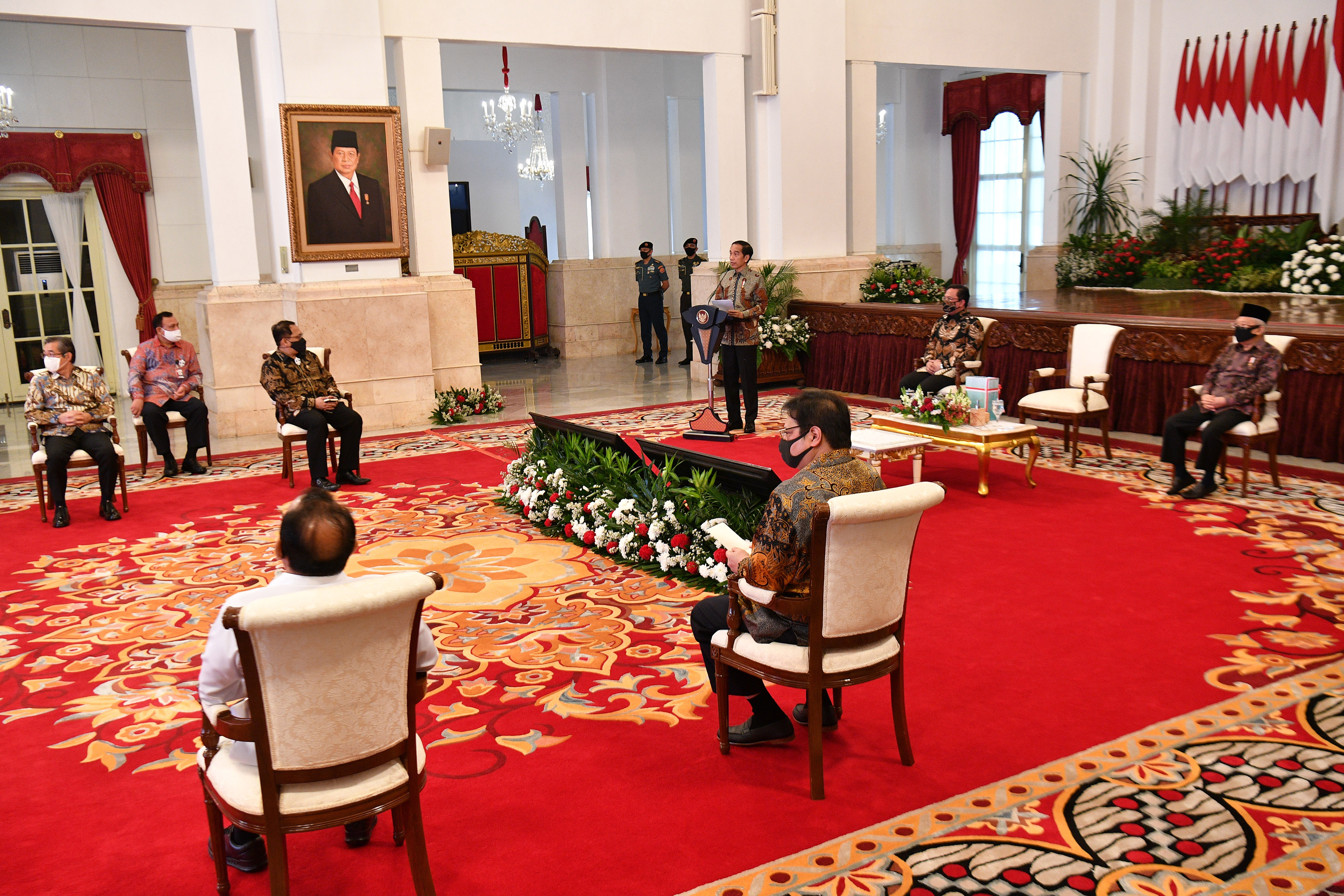 Presiden Jokowi Terima LHP LKPP