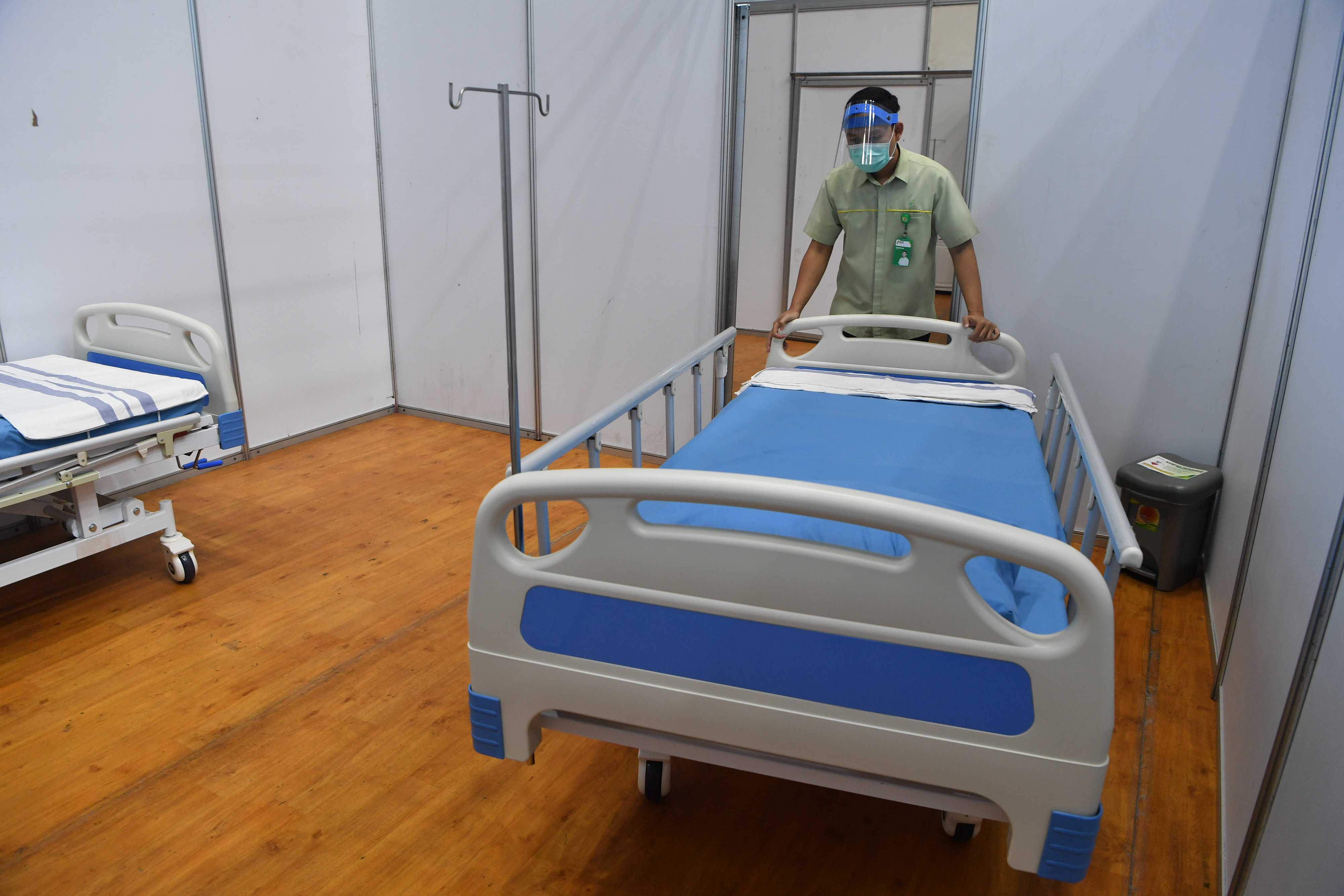 Ruang Isolasi Mandiri Covid-19 di Gresik