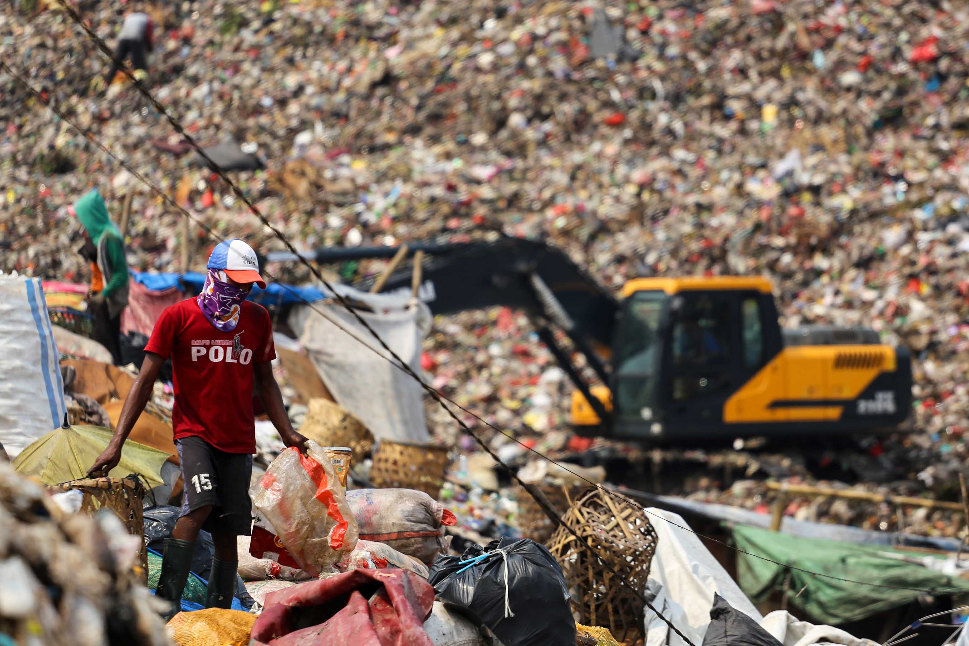 Daya Tampung Sampah di TPA Rawa Kucing