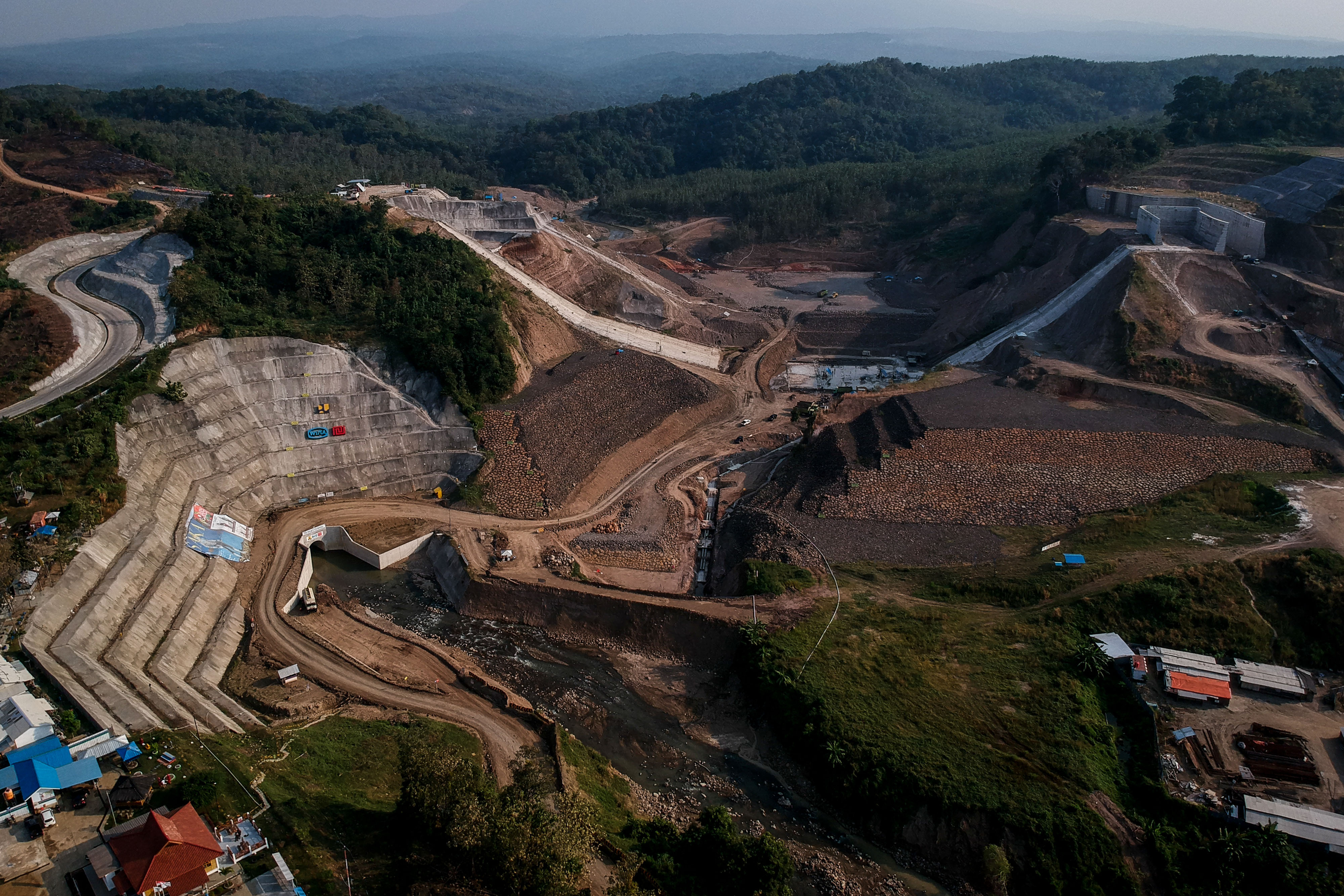 Pembangunan Bendungan Cipanas Sumedang