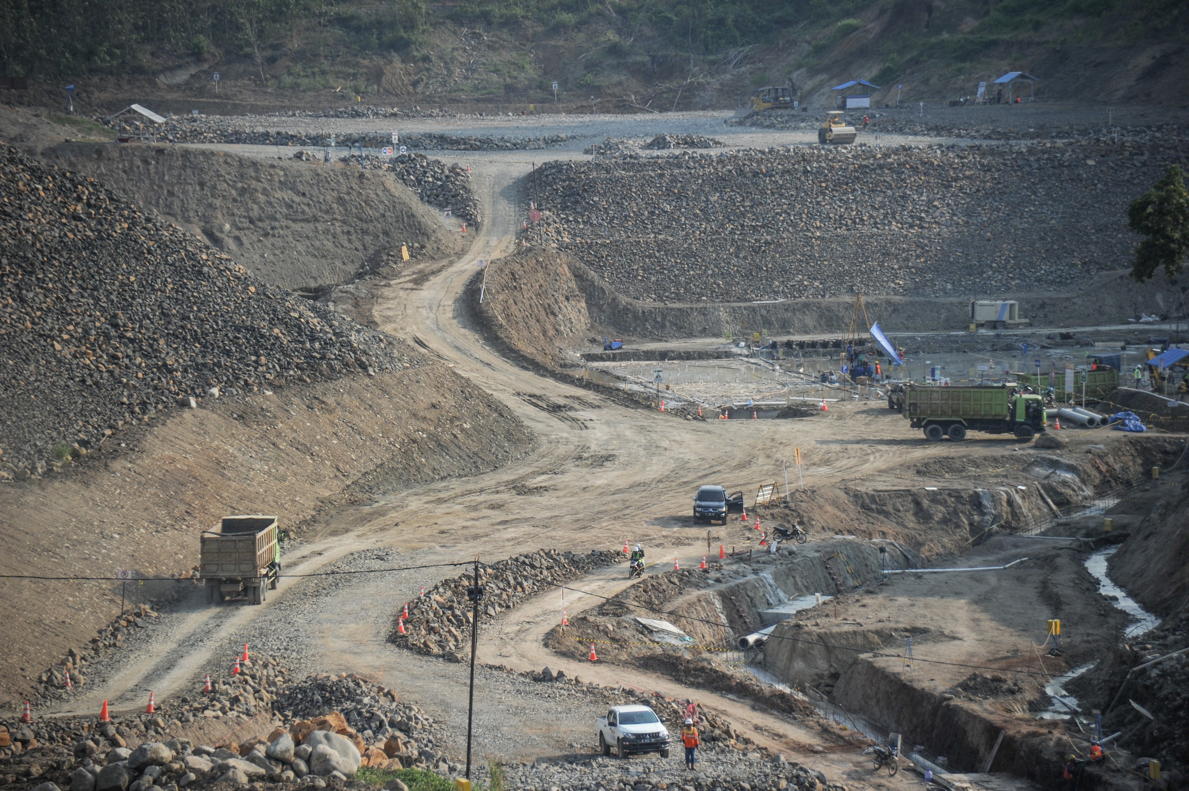 Pembangunan Bendungan Cipanas Sumedang