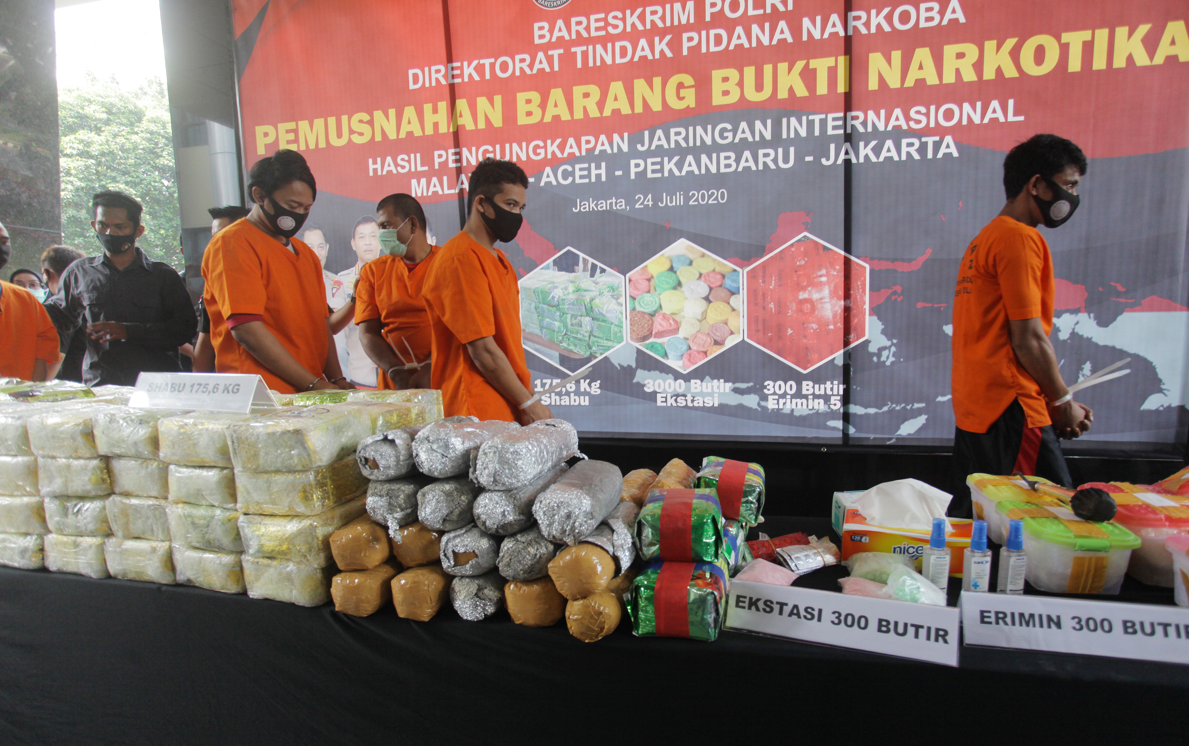 Pemusnahan Barang Bukti Narkotika