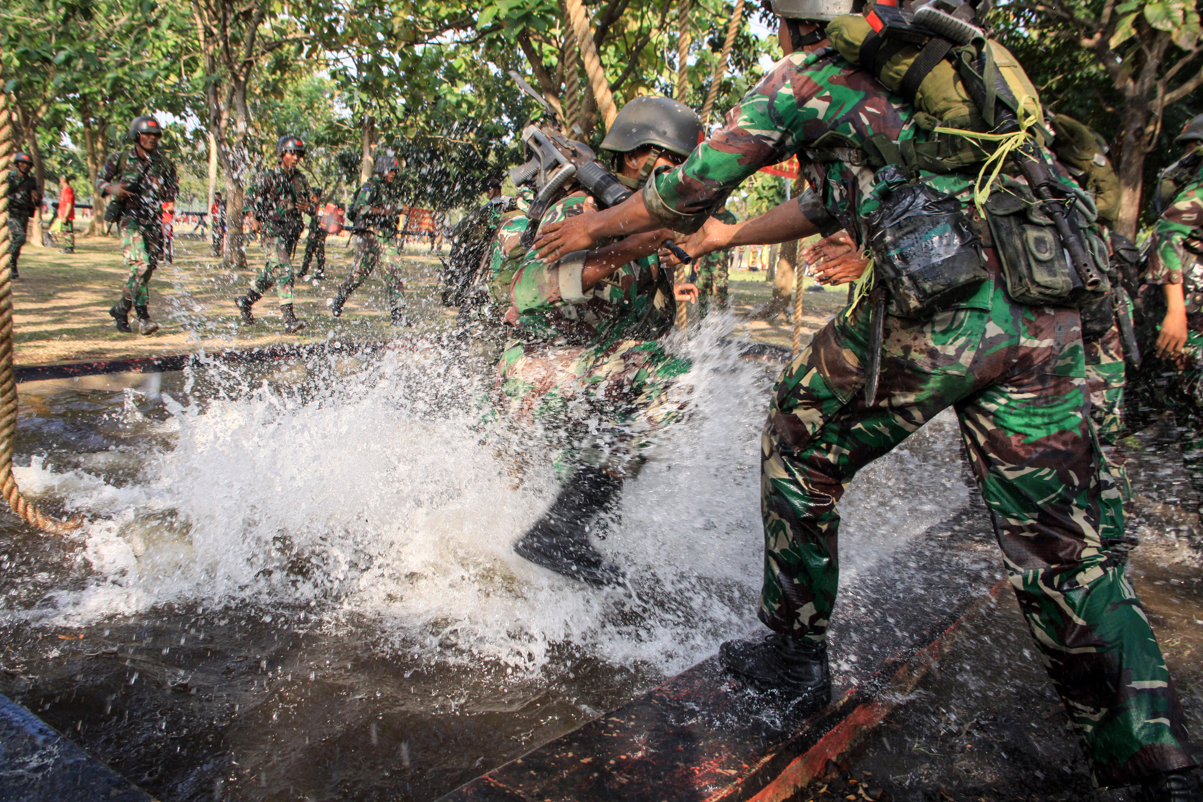 Lomba Ketangkasan Prajurit Marinir