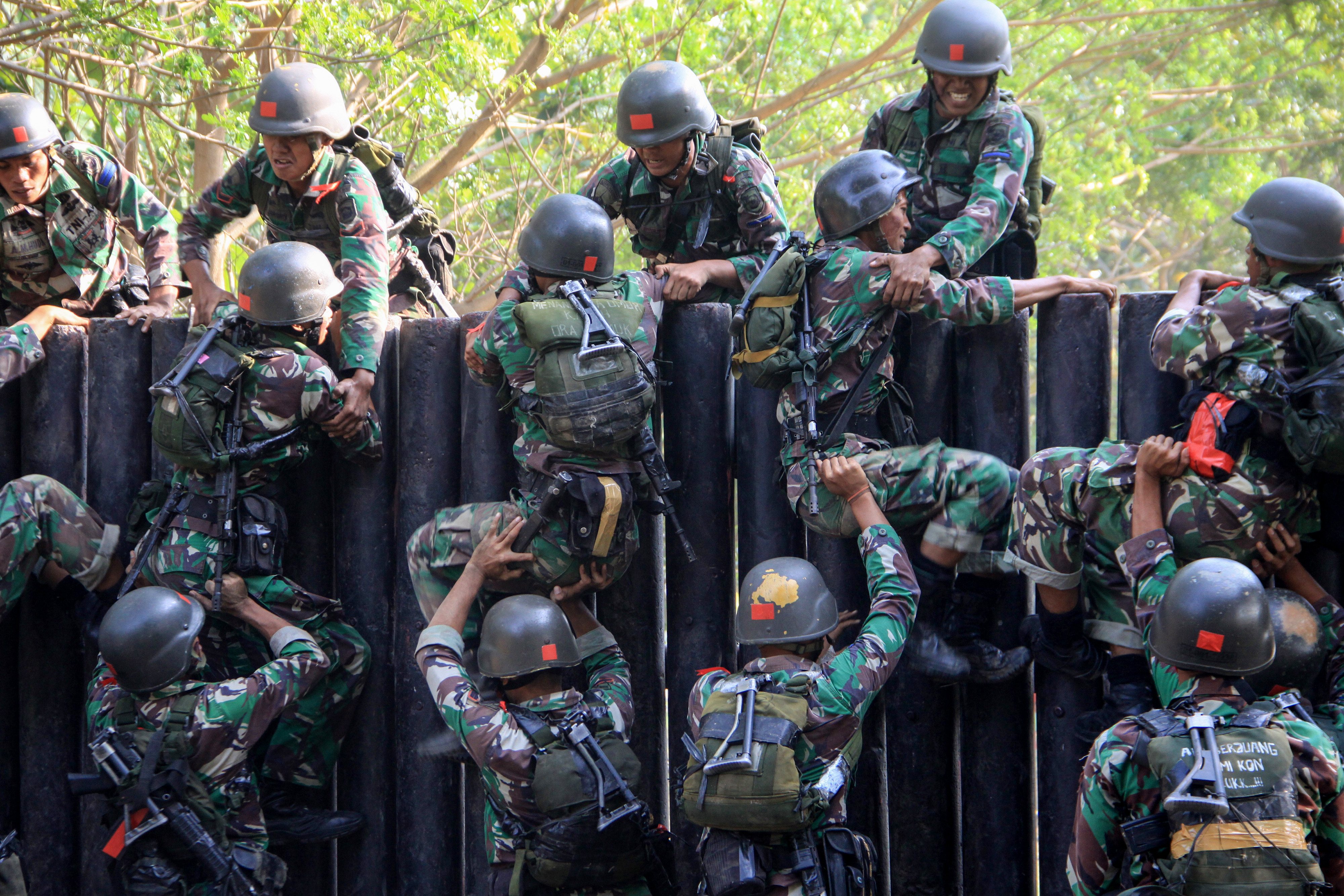 Lomba Ketangkasan Prajurit Marinir