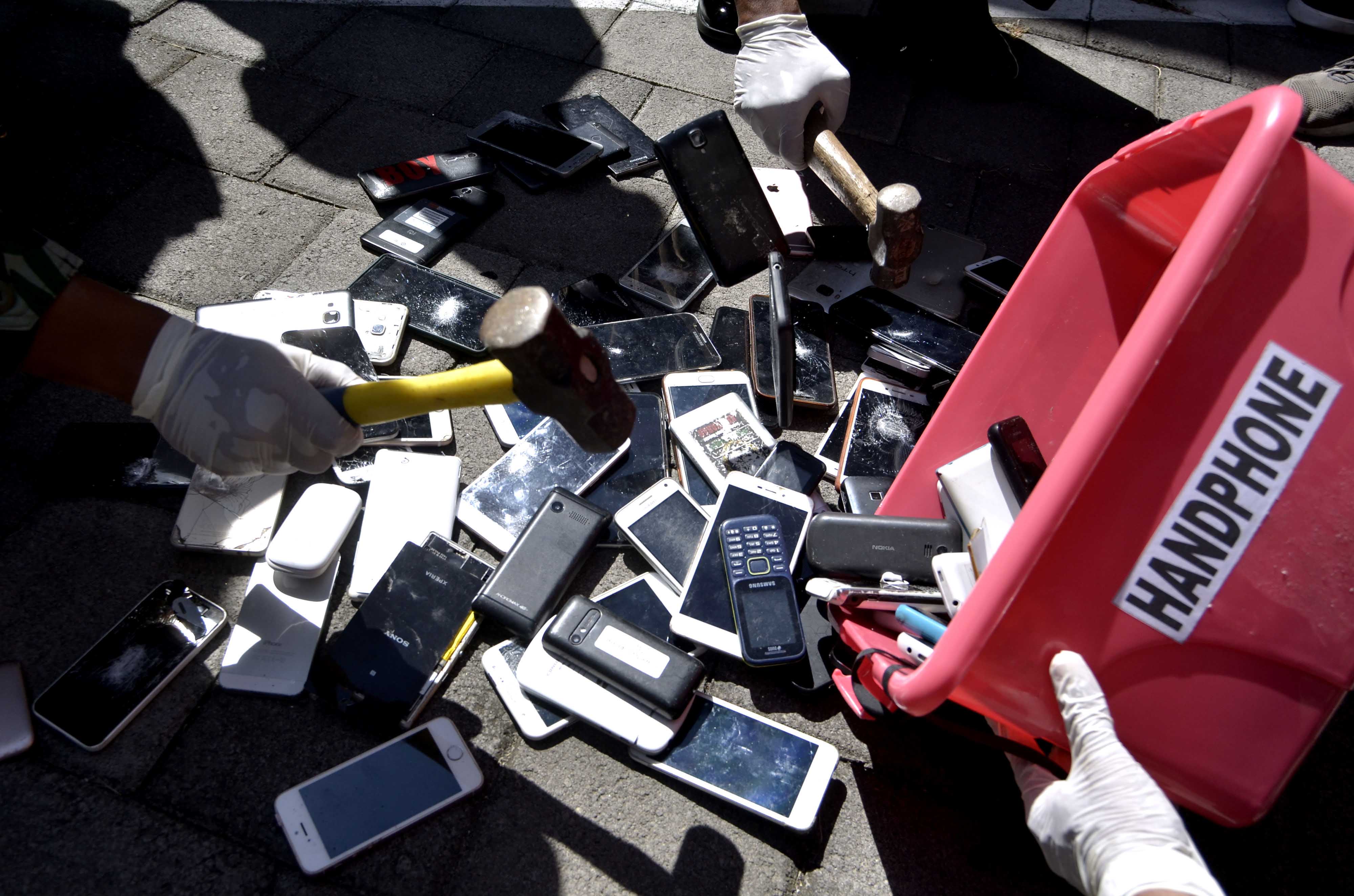 Pemusnahan Barang Bukti Kejaksaan