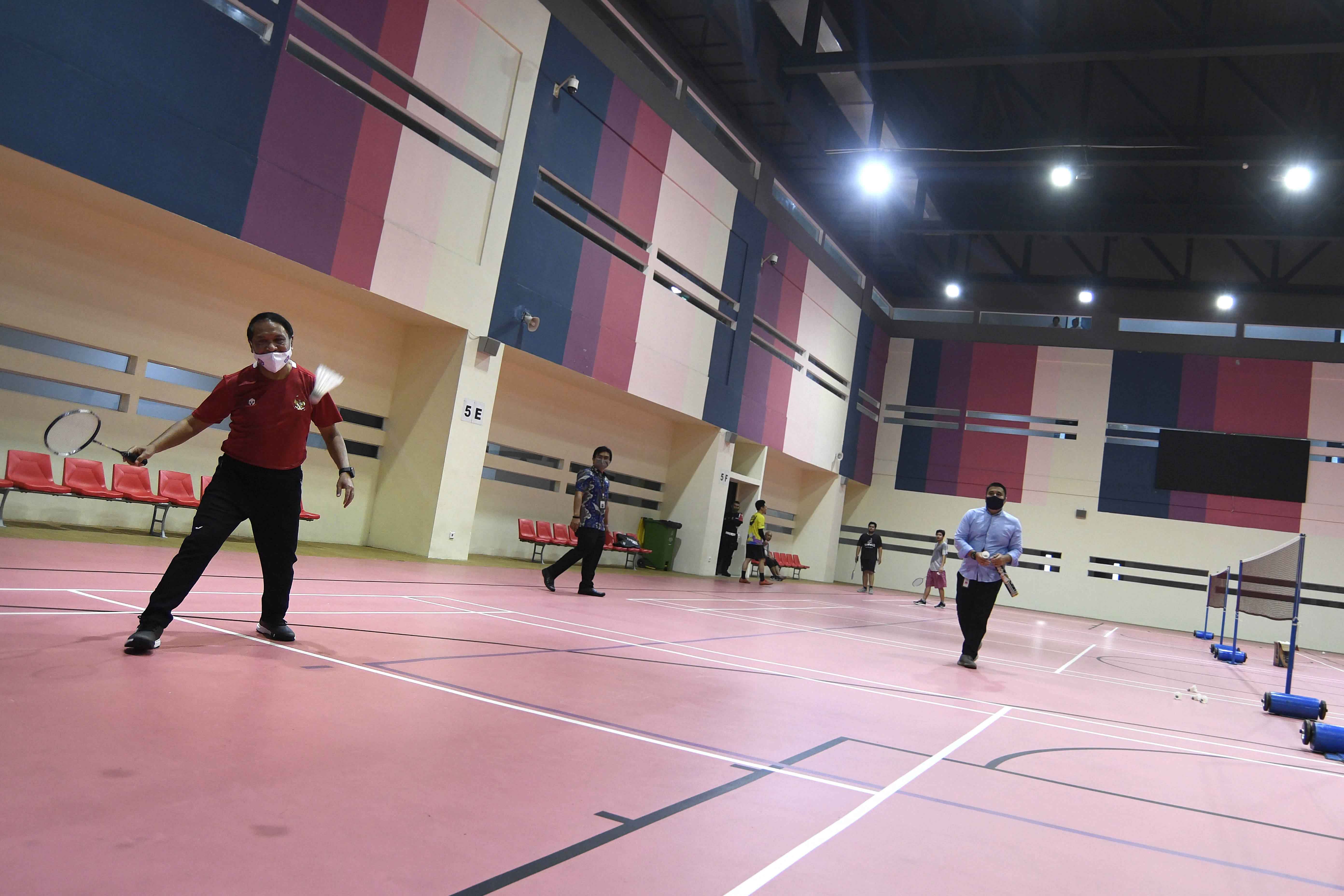 Menpora Tinjau Lokasi Kantor INAFOC