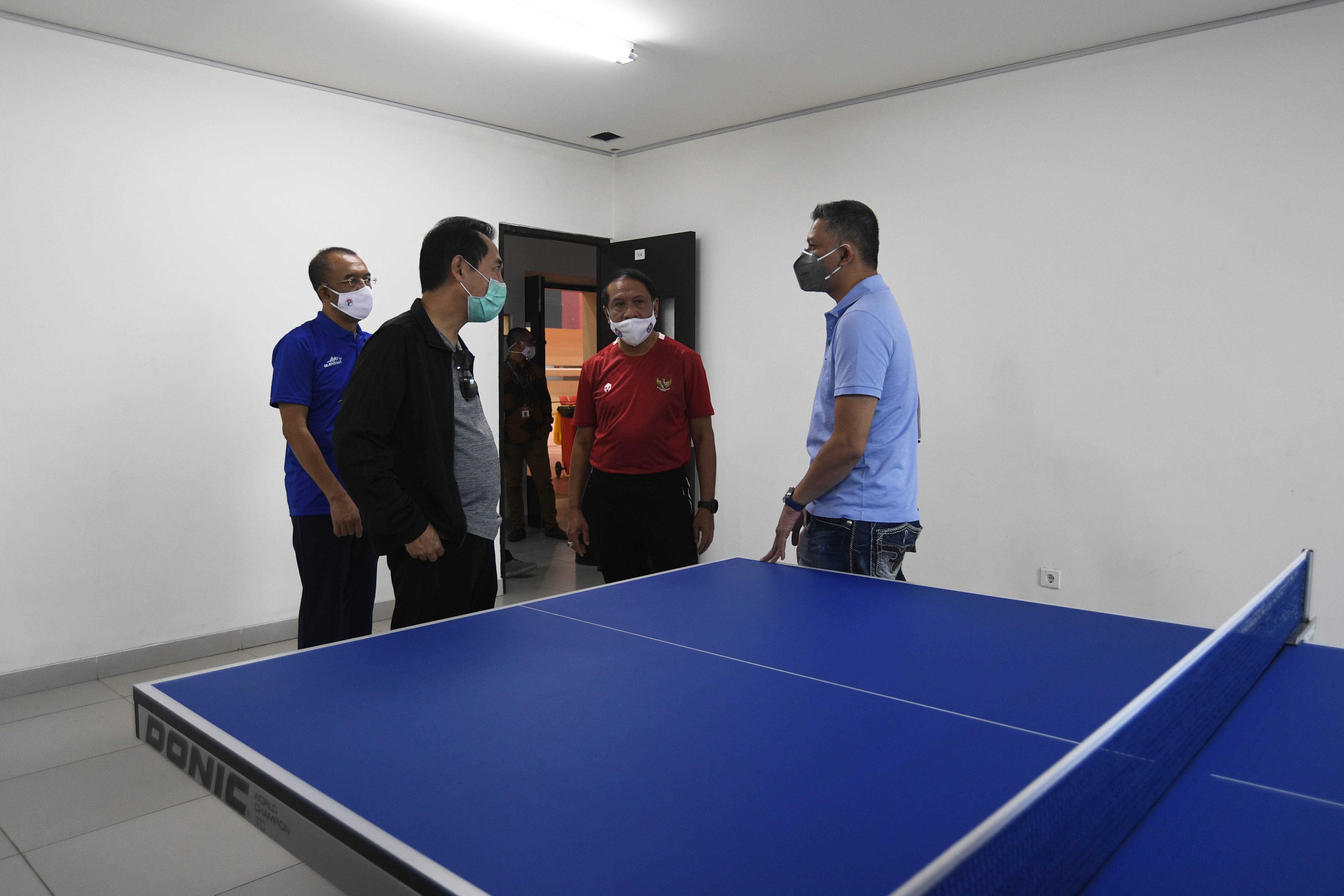 Menpora Tinjau Lokasi Kantor INAFOC