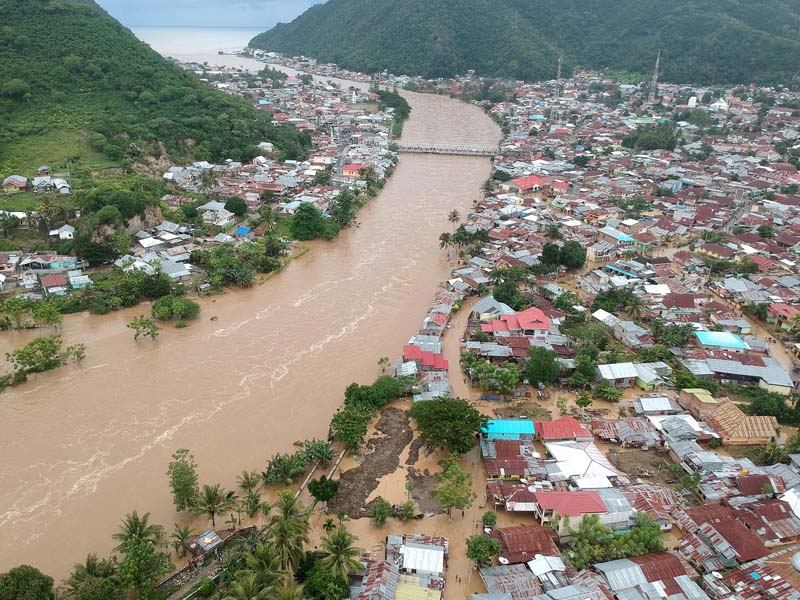 Sungai Bone Gorontalo Meluap