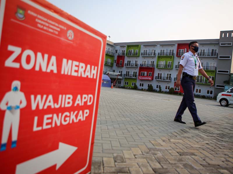 Penutupan Rumah Karantina Covid-19 Kabupaten Tangerang