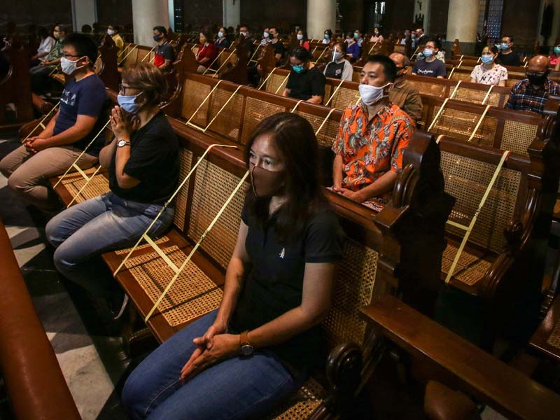 Gereja Katedral Kembali Menggelar Misa 