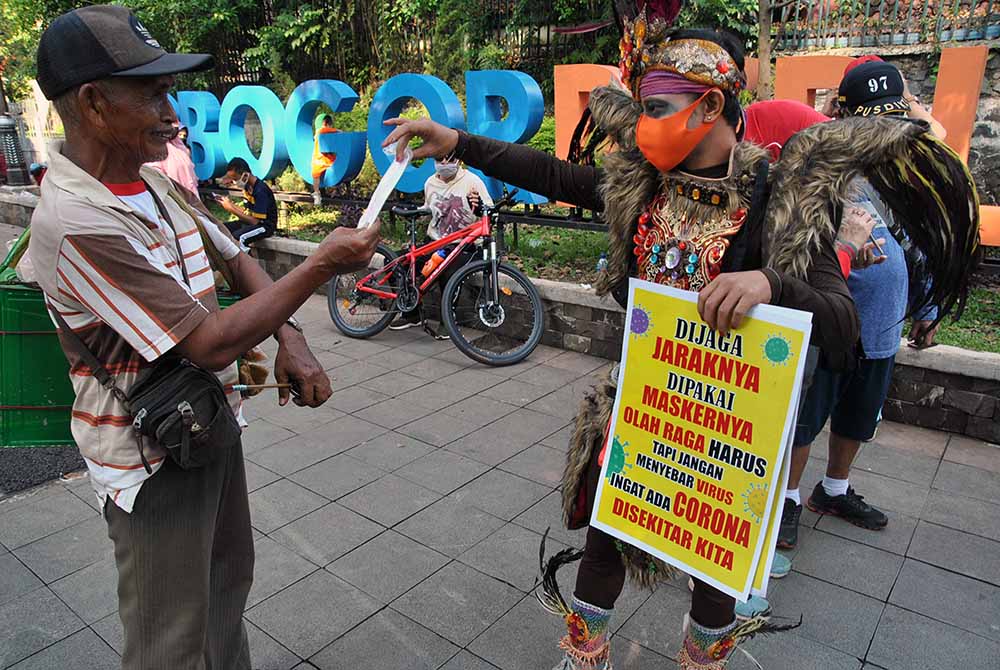 Kampanyen Pakai Masker dan Jaga Jarak